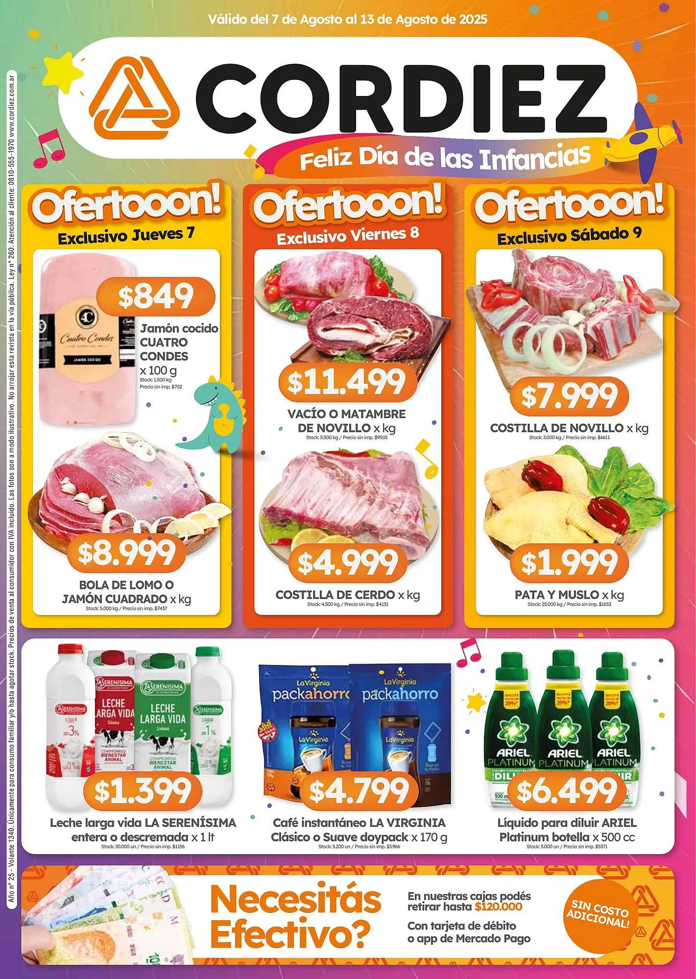 Ofertas de Catálogo Cordiez 7 de agosto al 14 de agosto 2025 - Página 1 del catálogo