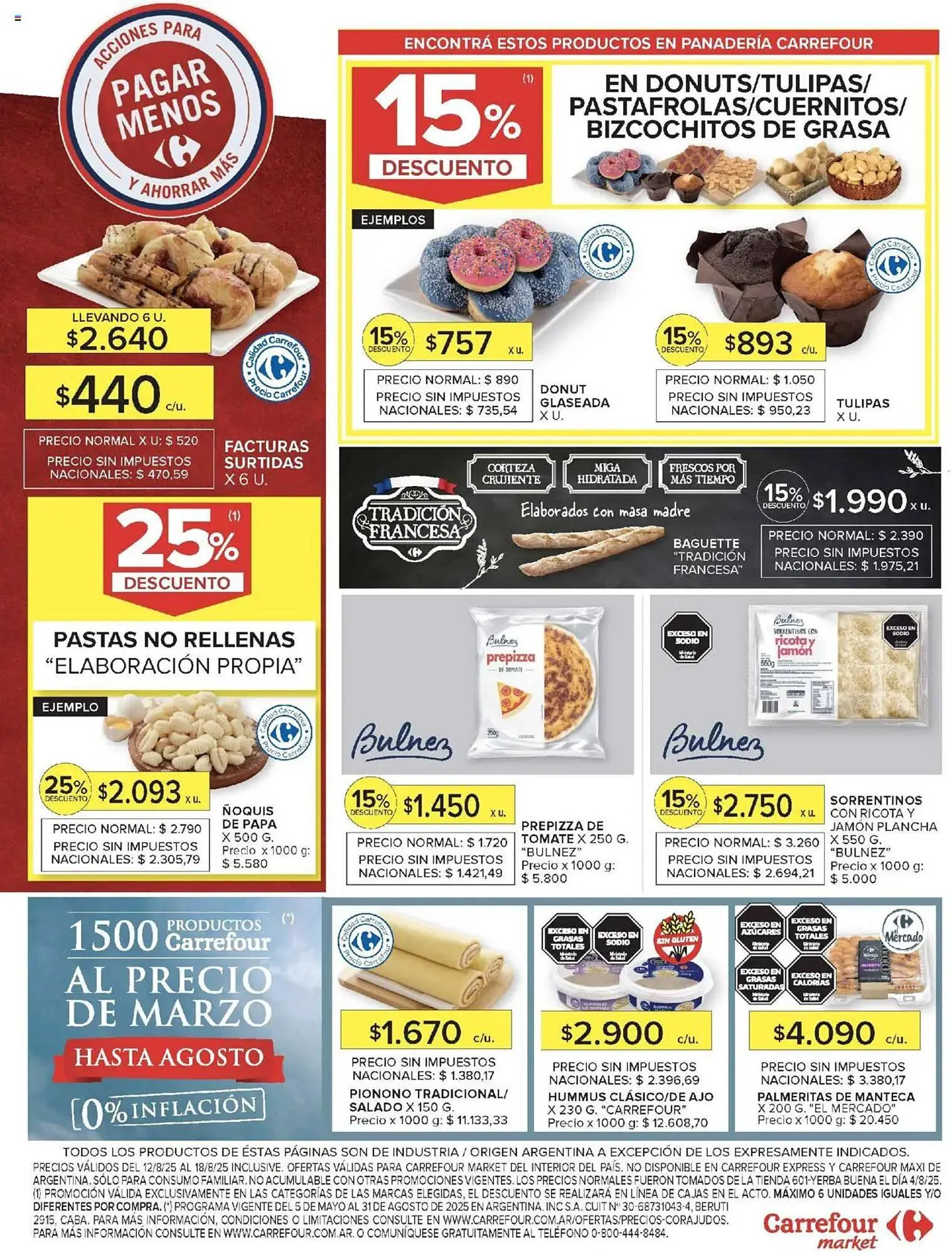 Ofertas de Catálogo Carrefour Market 12 de agosto al 19 de agosto 2025 - Página 17 del catálogo