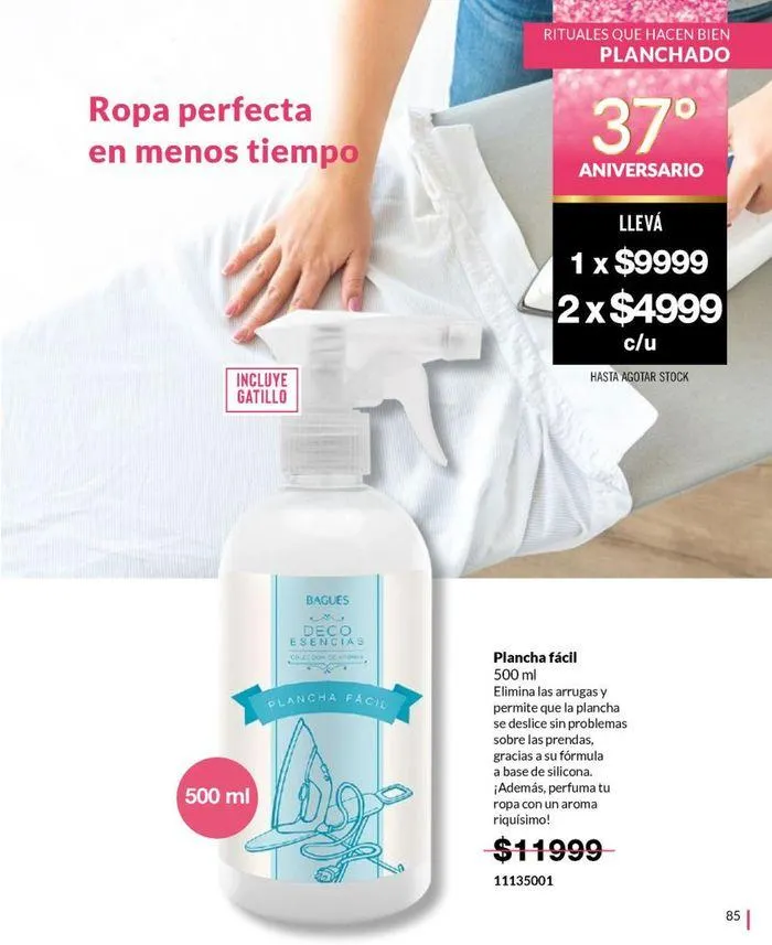 Ofertas de Ofertas Bagués Campaña 08 Argentina 10 de agosto al 24 de agosto 2024 - Página 99 del catálogo