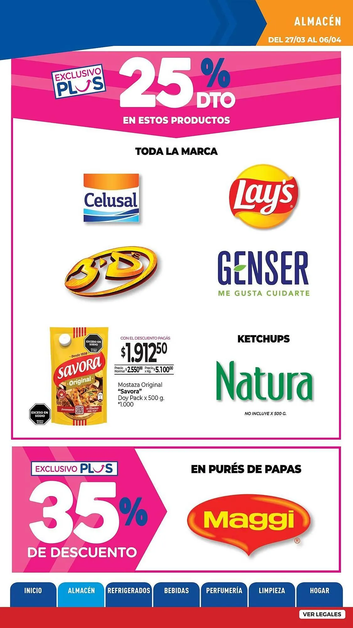 Ofertas de Catálogo La Anonima 27 de marzo al 6 de abril 2025 - Página 4 del catálogo
