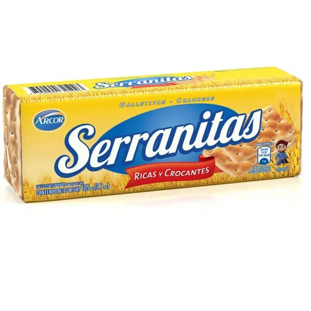 GALLETITAS SALADAS SERRANITAS X 105Grs