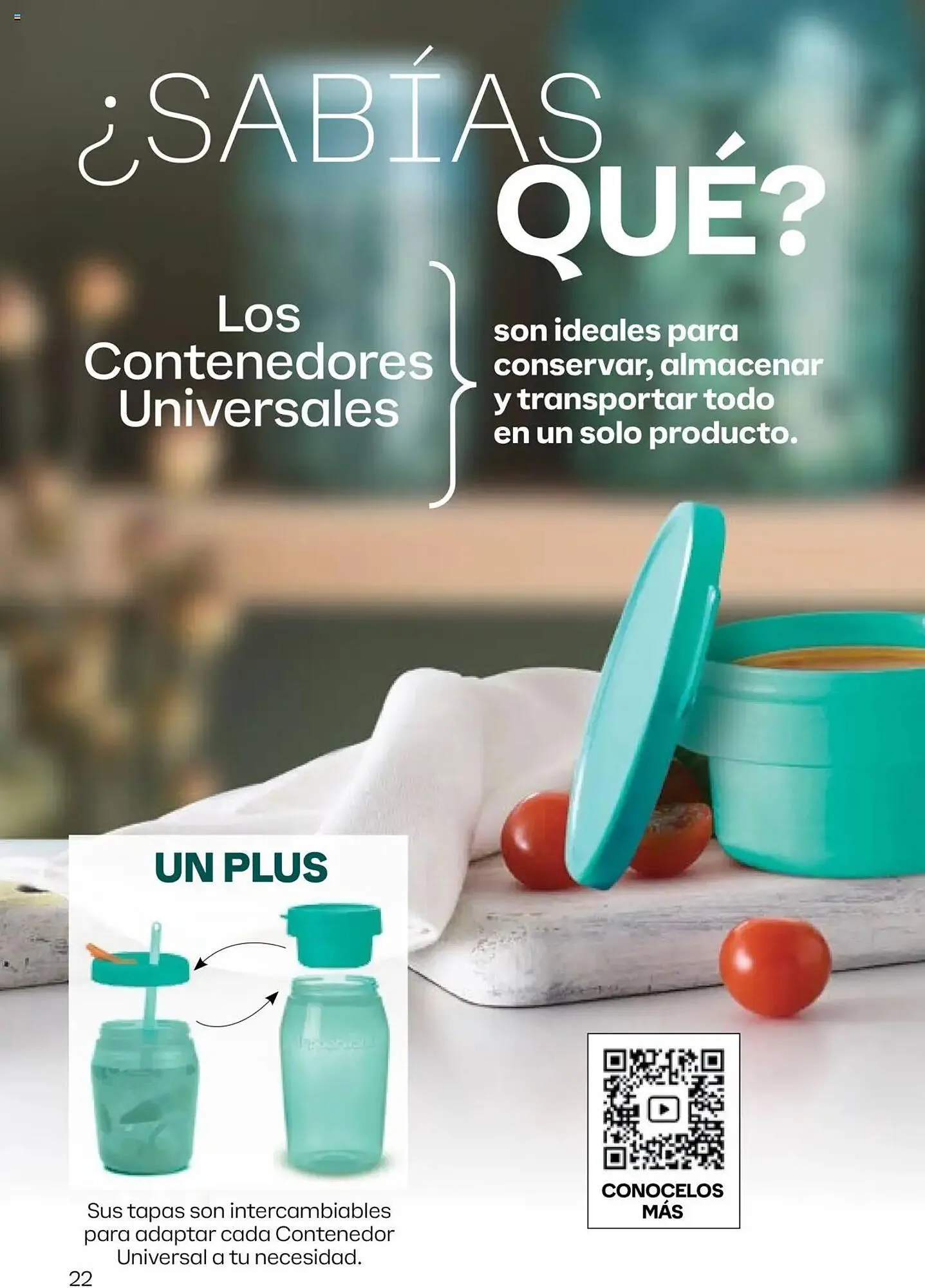 Ofertas de Catálogo Tupperware 9 de abril al 22 de abril 2025 - Página 22 del catálogo
