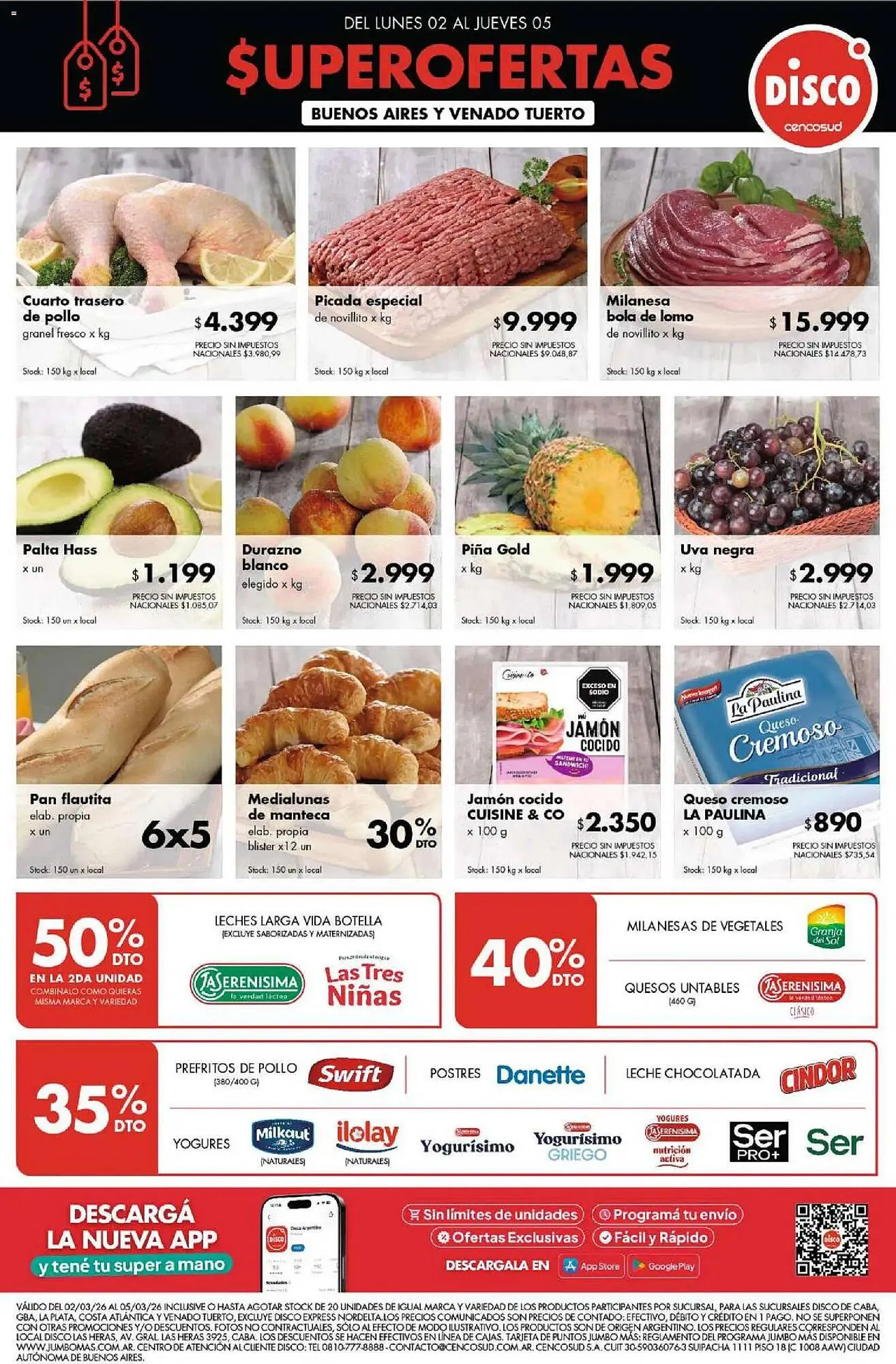 Ofertas de Folleto Disco 2 de marzo al 5 de marzo 2026 - Página 1 del catálogo