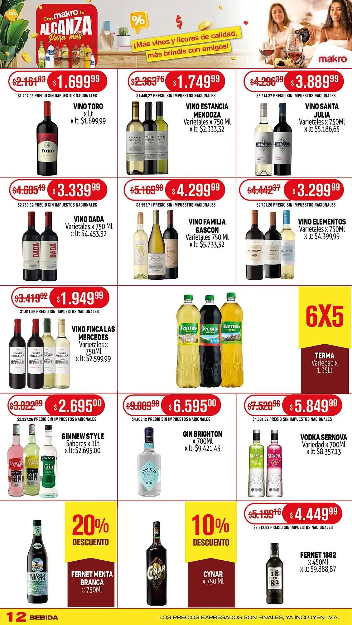 Ofertas de Catálogo Makro 8 de mayo al 15 de mayo 2025 - Página 12 del catálogo