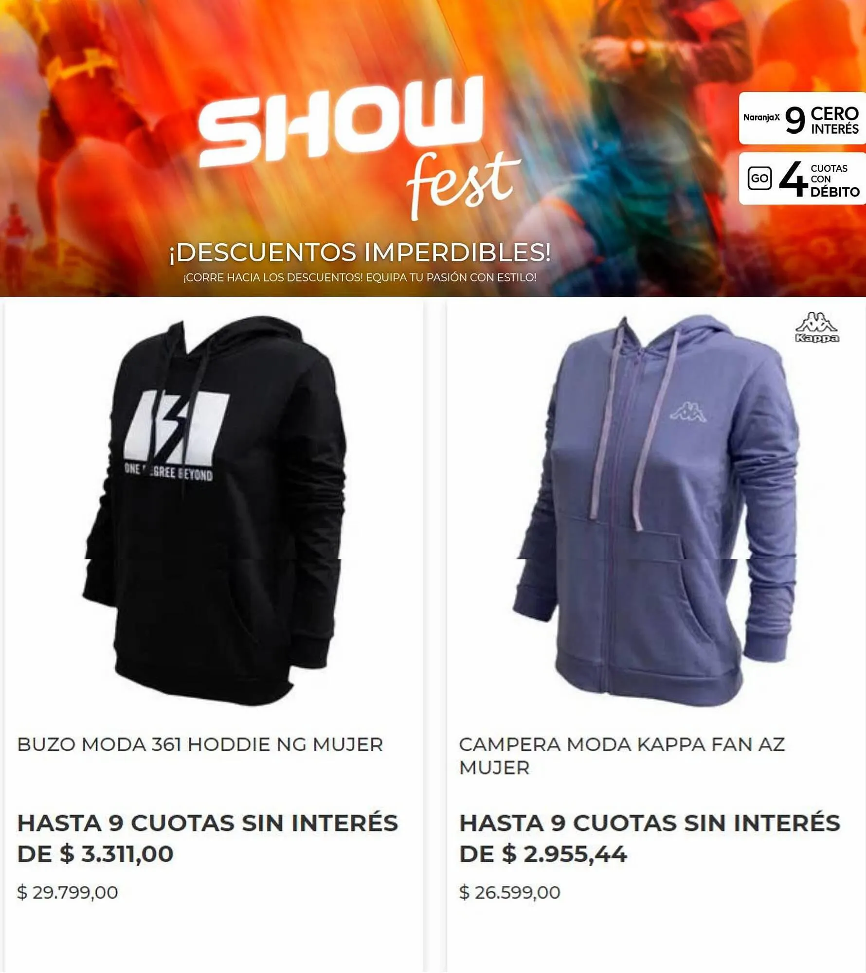 Ofertas de Catálogo ShowSport 4 de septiembre al 14 de octubre 2023 - Página 6 del catálogo
