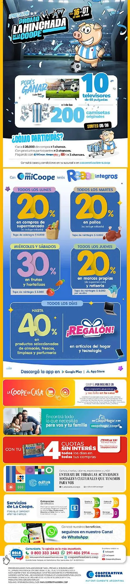 Ofertas de Catálogo Cooperativa Obrera 7 de mayo al 13 de mayo 2026 - Página 9 del catálogo