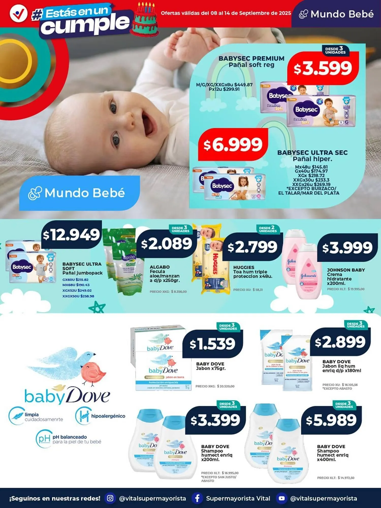 Ofertas de Catálogo Supermayorista Vital 8 de septiembre al 14 de septiembre 2025 - Página 5 del catálogo