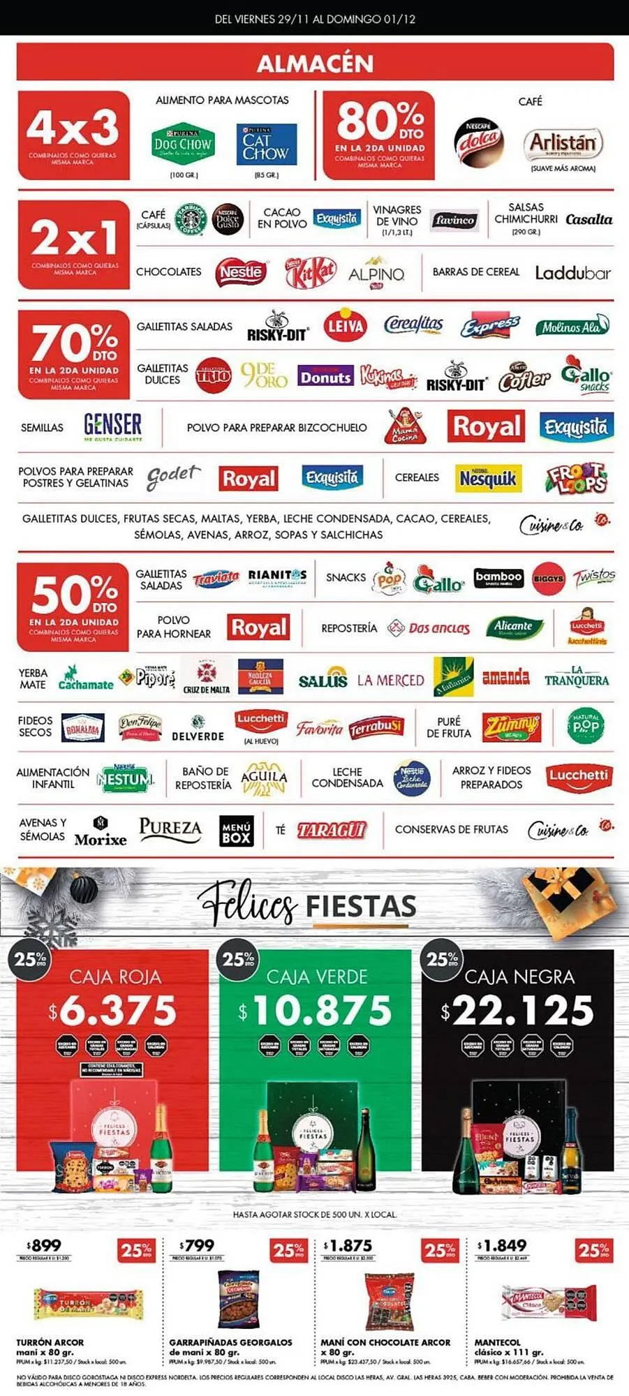 Ofertas de Catálogo Disco 29 de noviembre al 1 de diciembre 2024 - Página 1 del catálogo