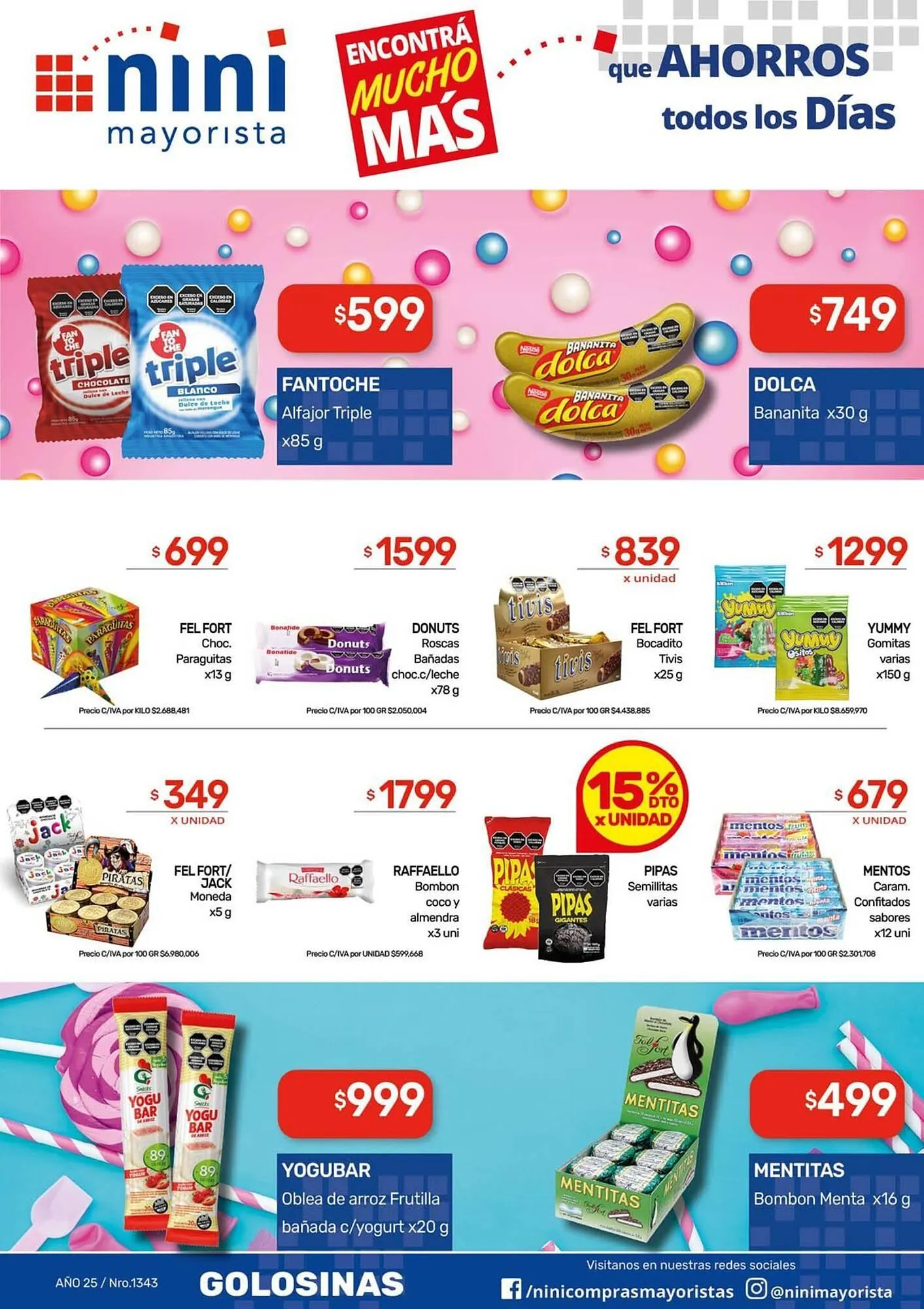 Ofertas de Catálogo Nini Mayorista 19 de enero al 25 de enero 2026 - Página 28 del catálogo