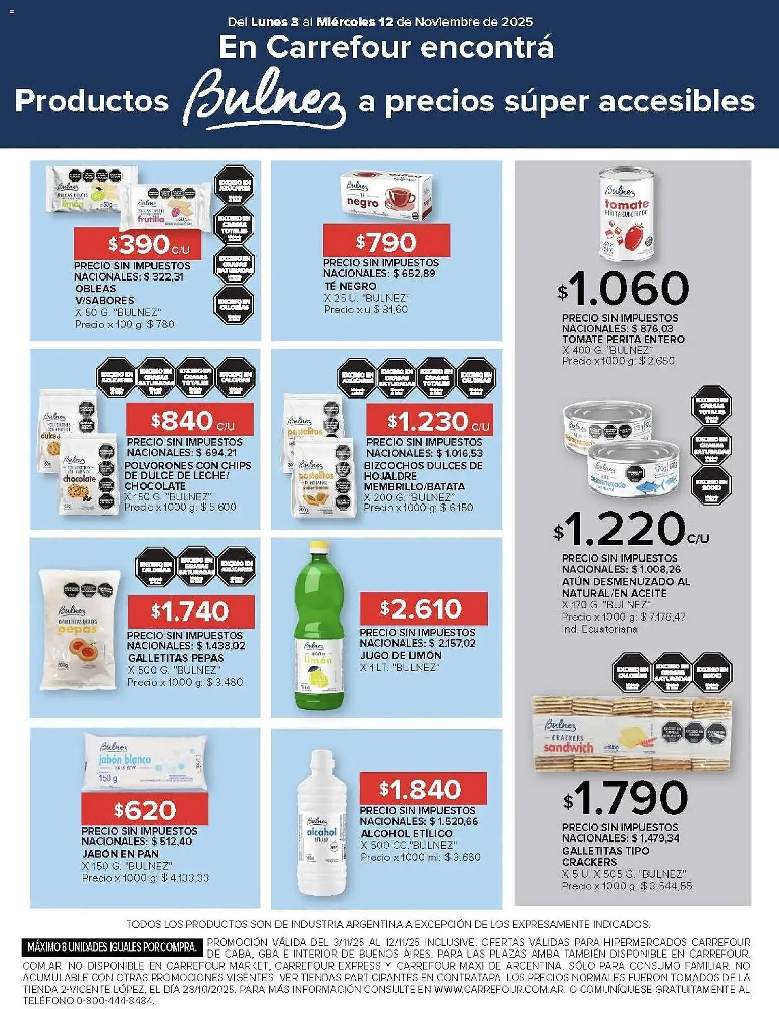 Ofertas de Catálogo Carrefour 3 de noviembre al 12 de noviembre 2025 - Página 13 del catálogo
