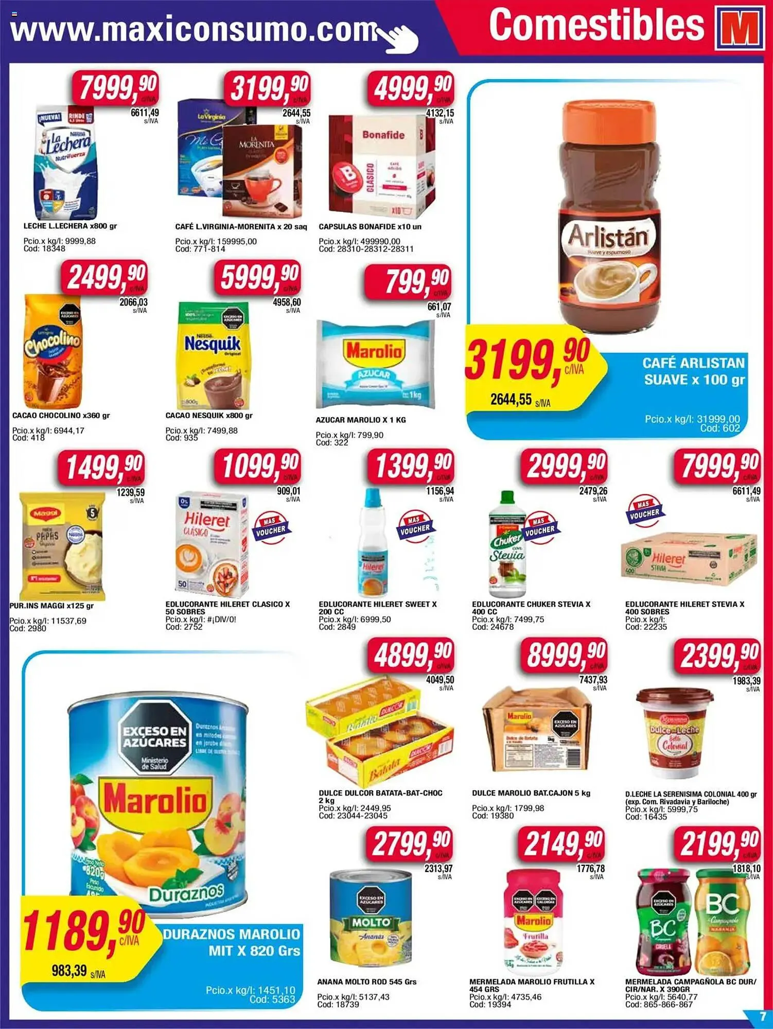 Ofertas de Catálogo Maxiconsumo 31 de marzo al 6 de abril 2025 - Página 7 del catálogo