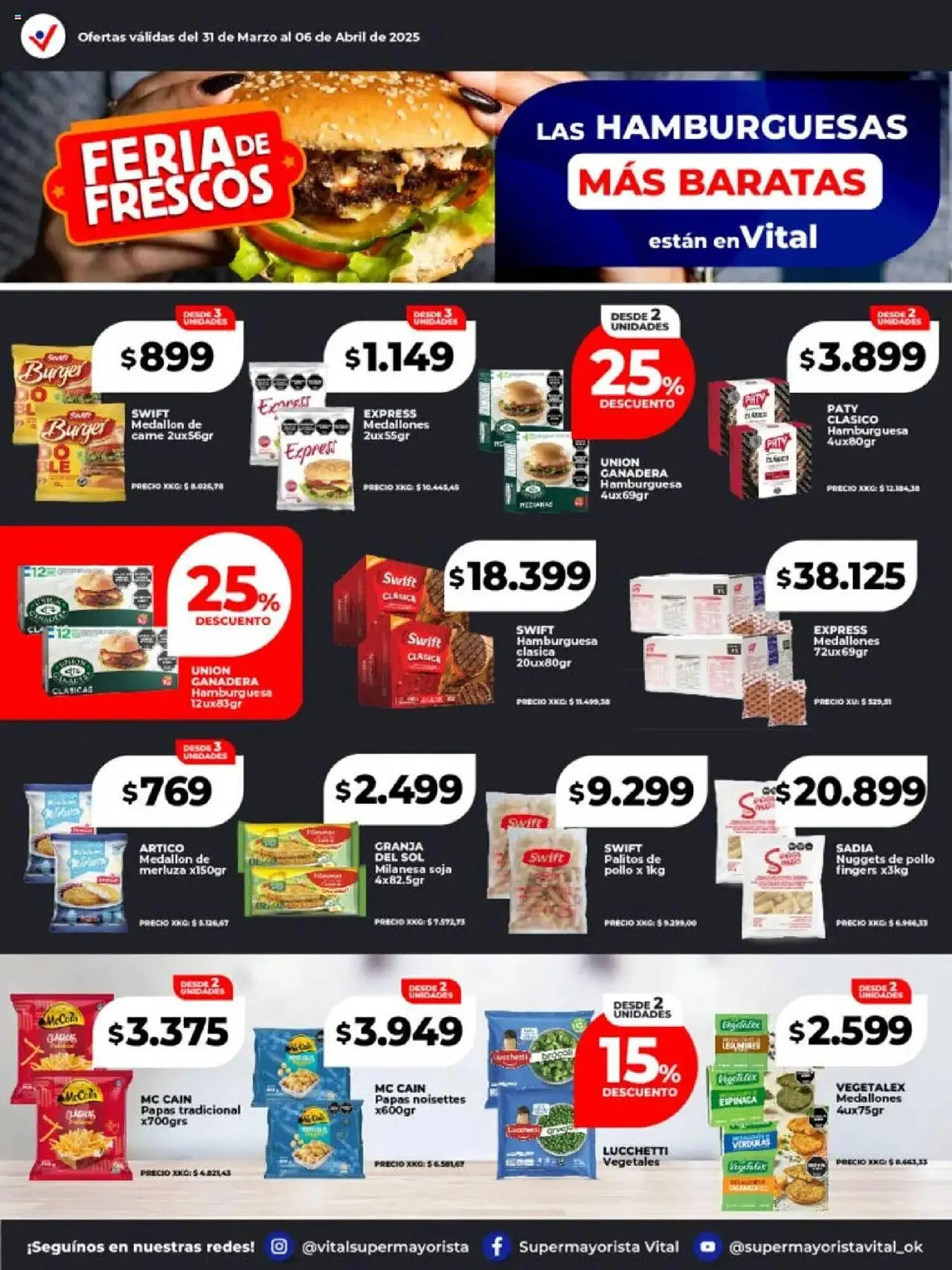 Ofertas de Catálogo Supermayorista Vital 31 de marzo al 6 de abril 2025 - Página 26 del catálogo