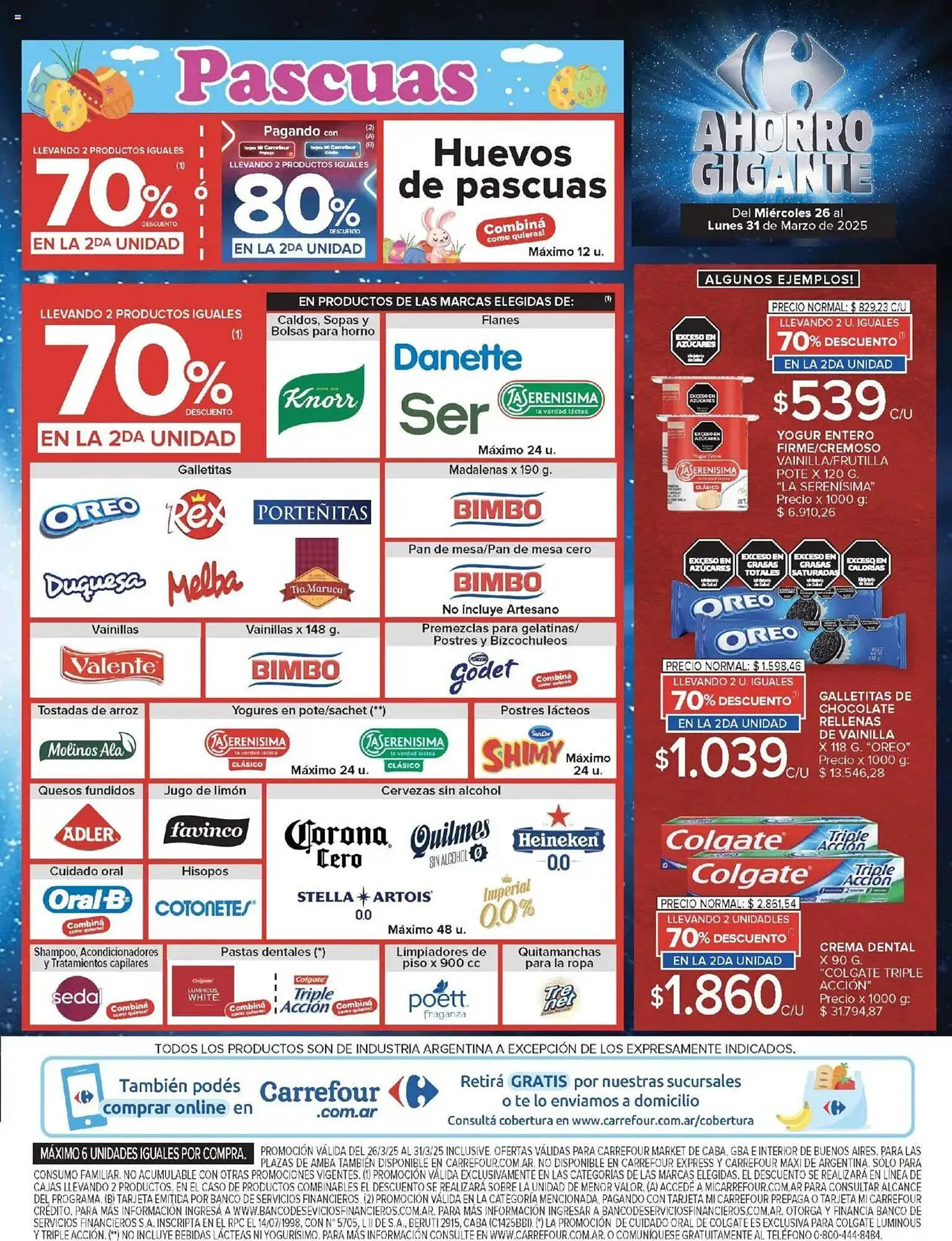 Ofertas de Catálogo Carrefour Market 26 de marzo al 31 de marzo 2025 - Página 3 del catálogo