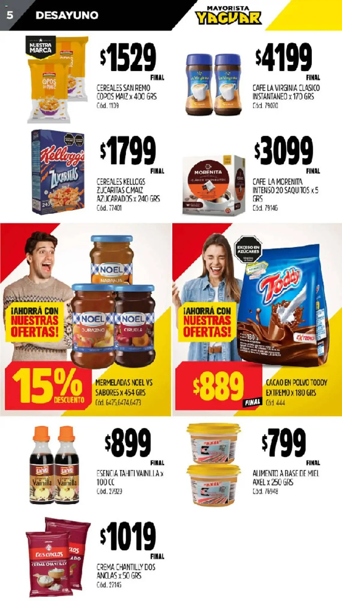 Ofertas de Catálogo Supermercados Yaguar 10 de marzo al 16 de marzo 2025 - Página 5 del catálogo