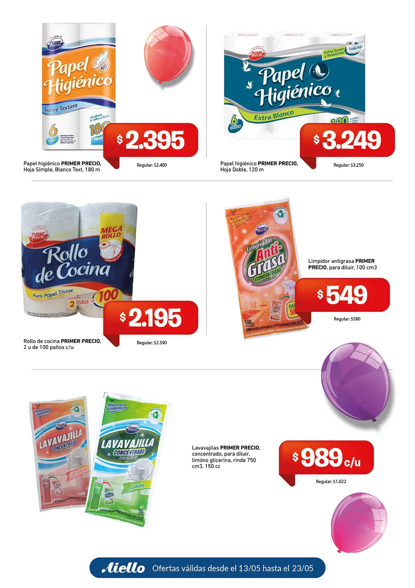 Ofertas de Catálogo Supermercados Aiello 14 de mayo al 23 de mayo 2026 - Página 6 del catálogo