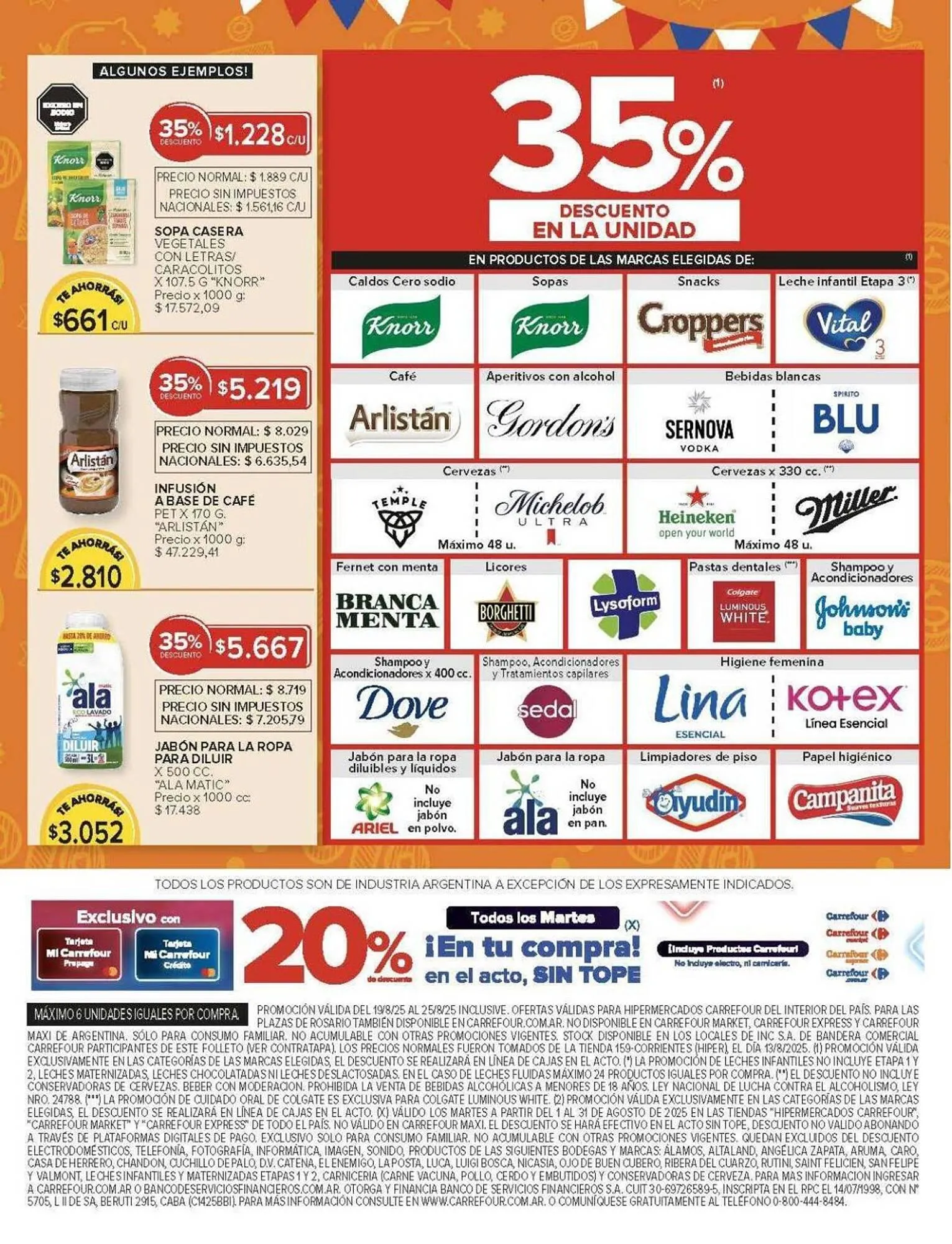Ofertas de Catálogo Carrefour 19 de agosto al 26 de agosto 2025 - Página 5 del catálogo