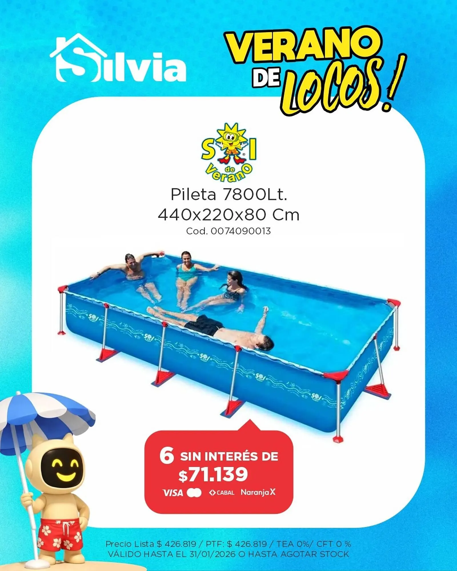 Ofertas de Catálogo Casa Silvia 13 de enero al 31 de enero 2026 - Página 4 del catálogo