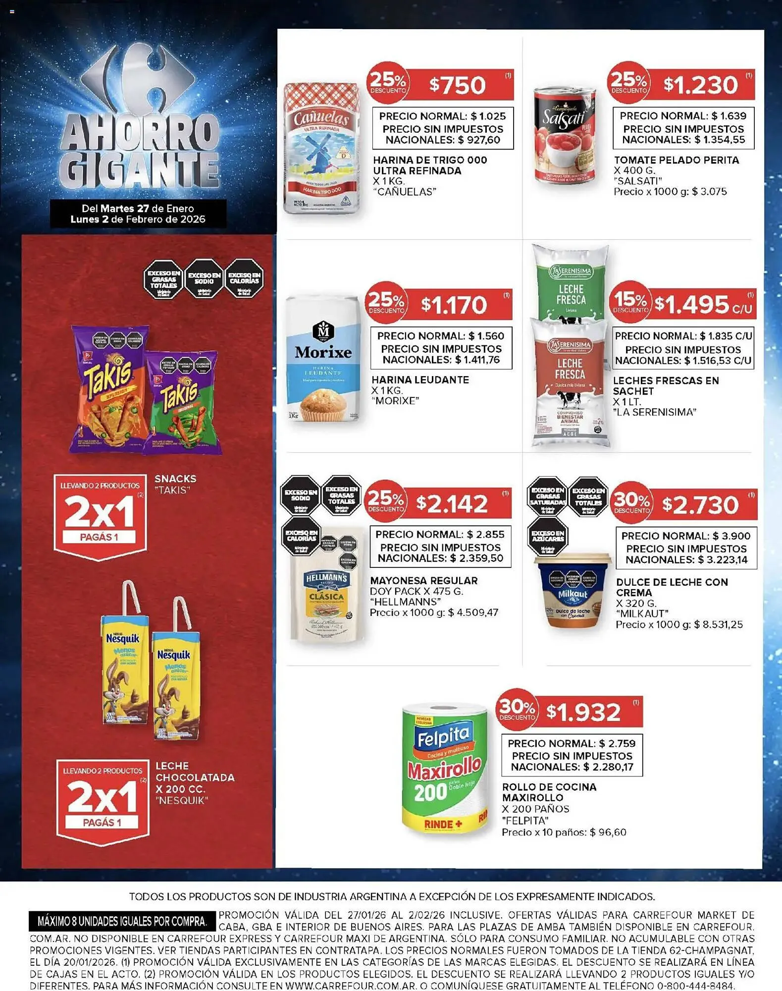 Ofertas de Folleto Carrefour Market 27 de enero al 2 de febrero 2026 - Página 12 del catálogo