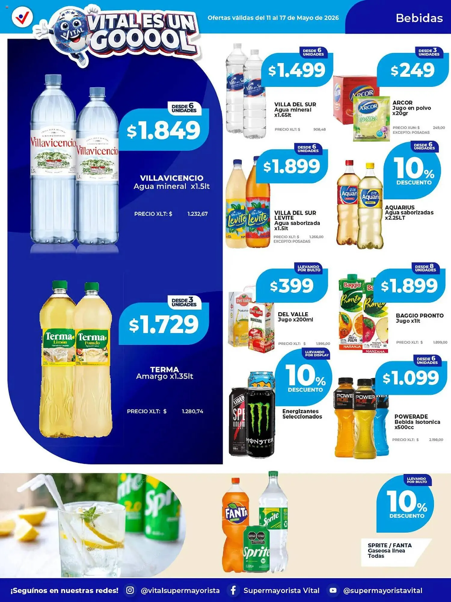 Ofertas de Catálogo Supermayorista Vital 11 de mayo al 17 de mayo 2026 - Página 23 del catálogo