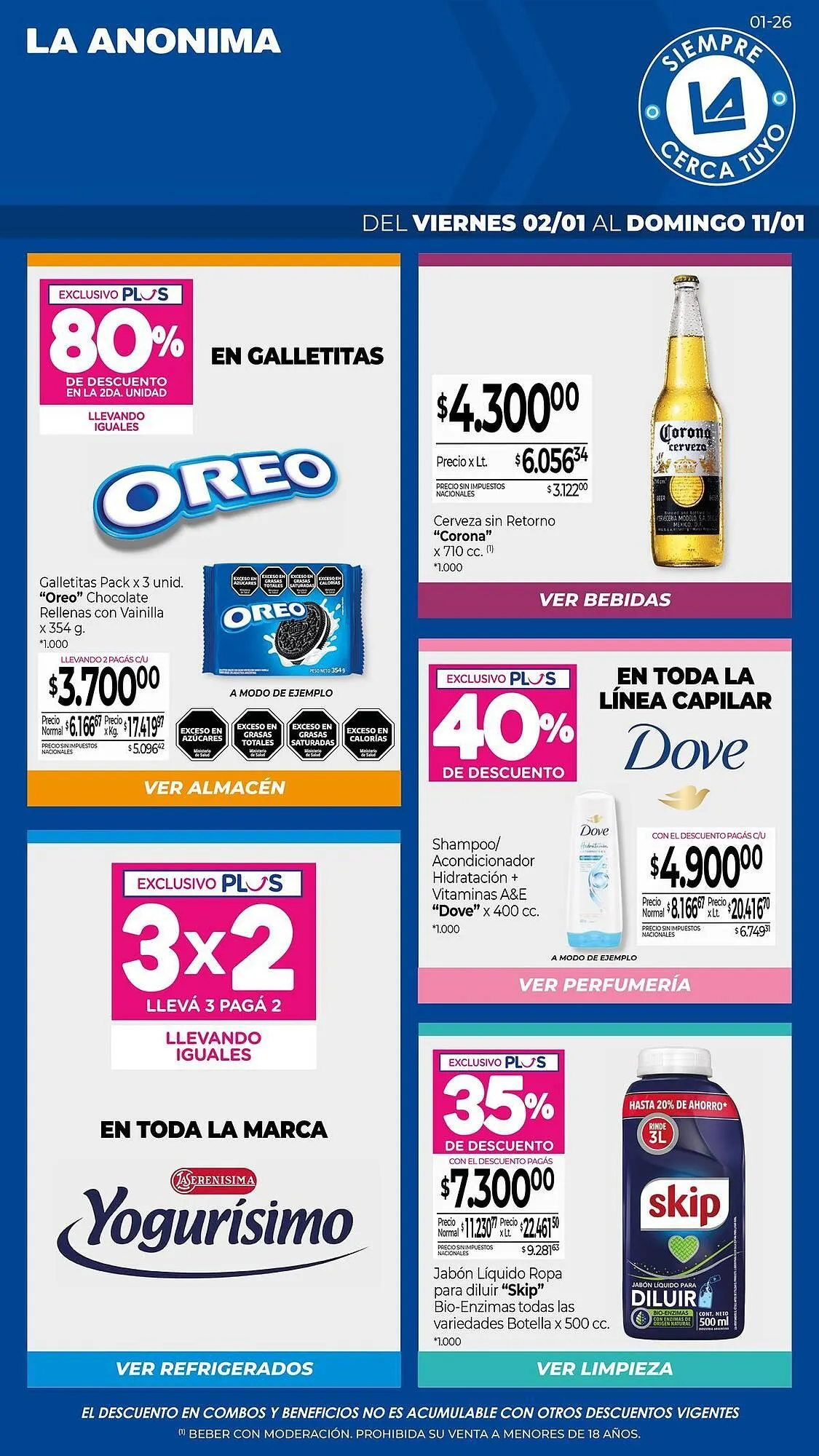 Ofertas de Catálogo La Anonima 1 de febrero al 1 de noviembre 2026 - Página 1 del catálogo
