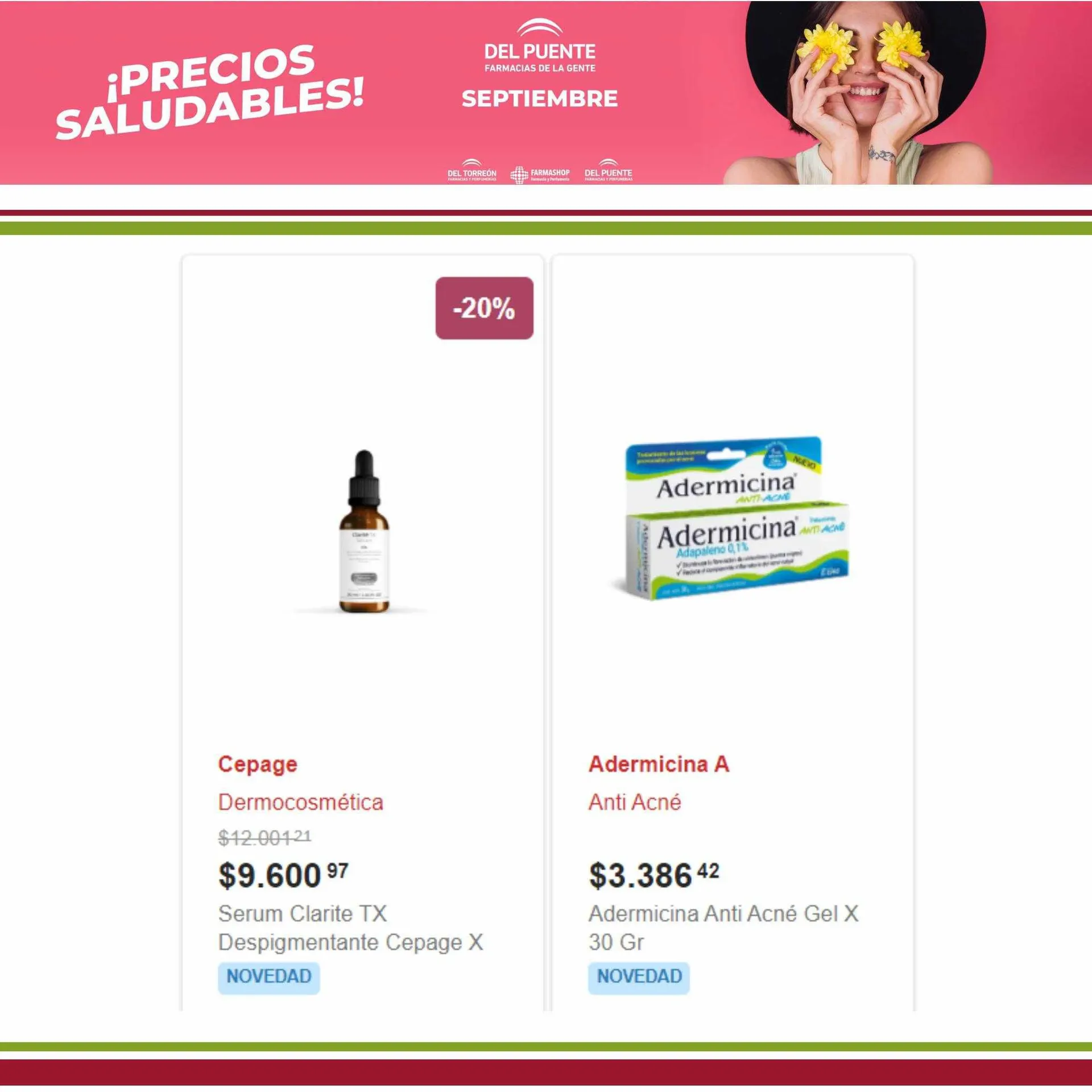 Ofertas de Catálogo Farmacia Del Puente 4 de septiembre al 12 de septiembre 2023 - Página 8 del catálogo