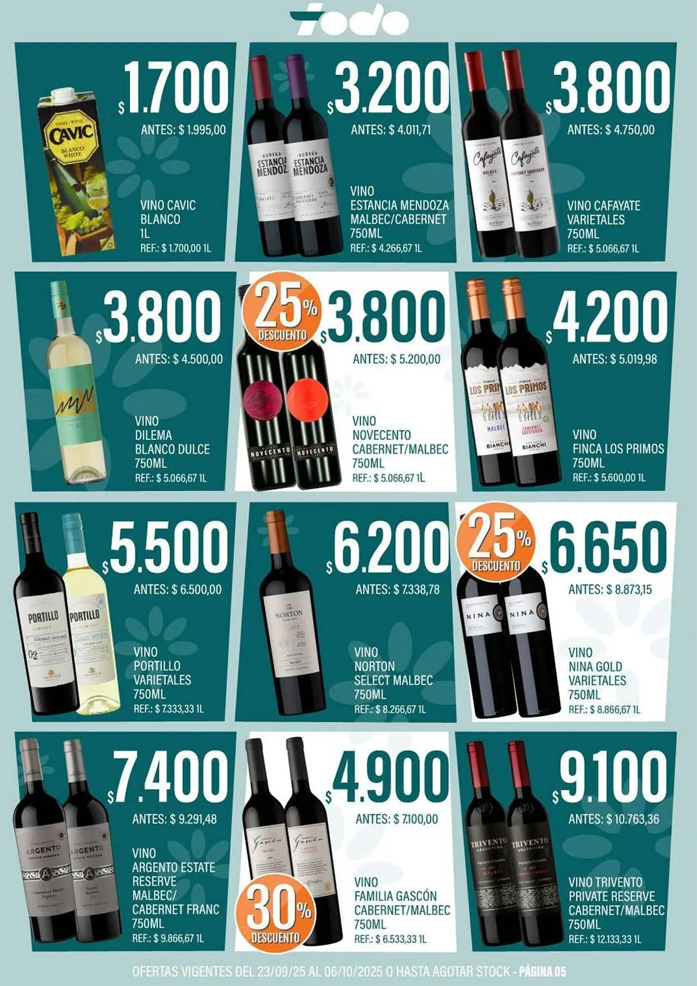 Ofertas de Catálogo Supermercados Todo 23 de septiembre al 31 de diciembre 2025 - Página 5 del catálogo