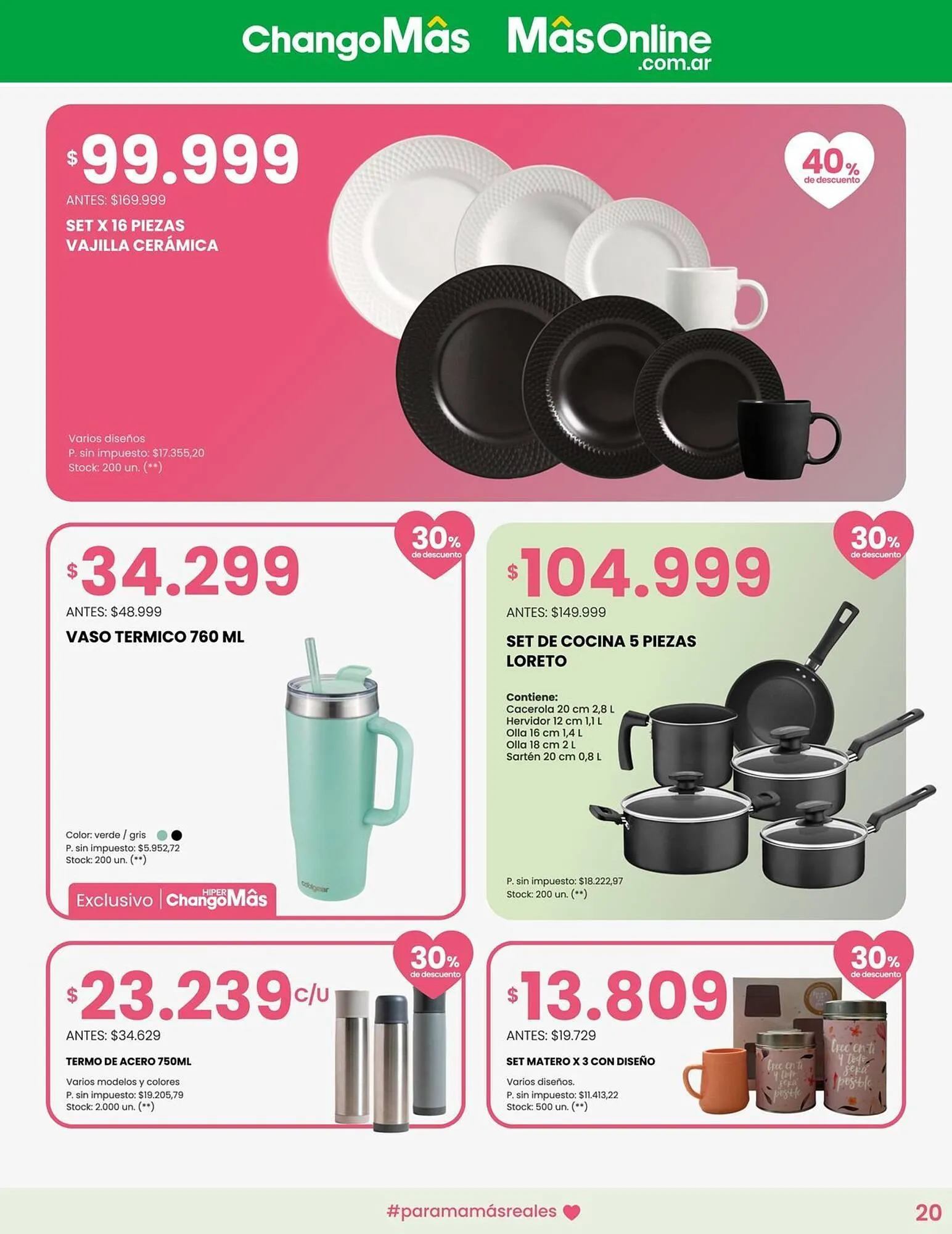 Ofertas de Catálogo Changomas 3 de octubre al 19 de octubre 2025 - Página 21 del catálogo