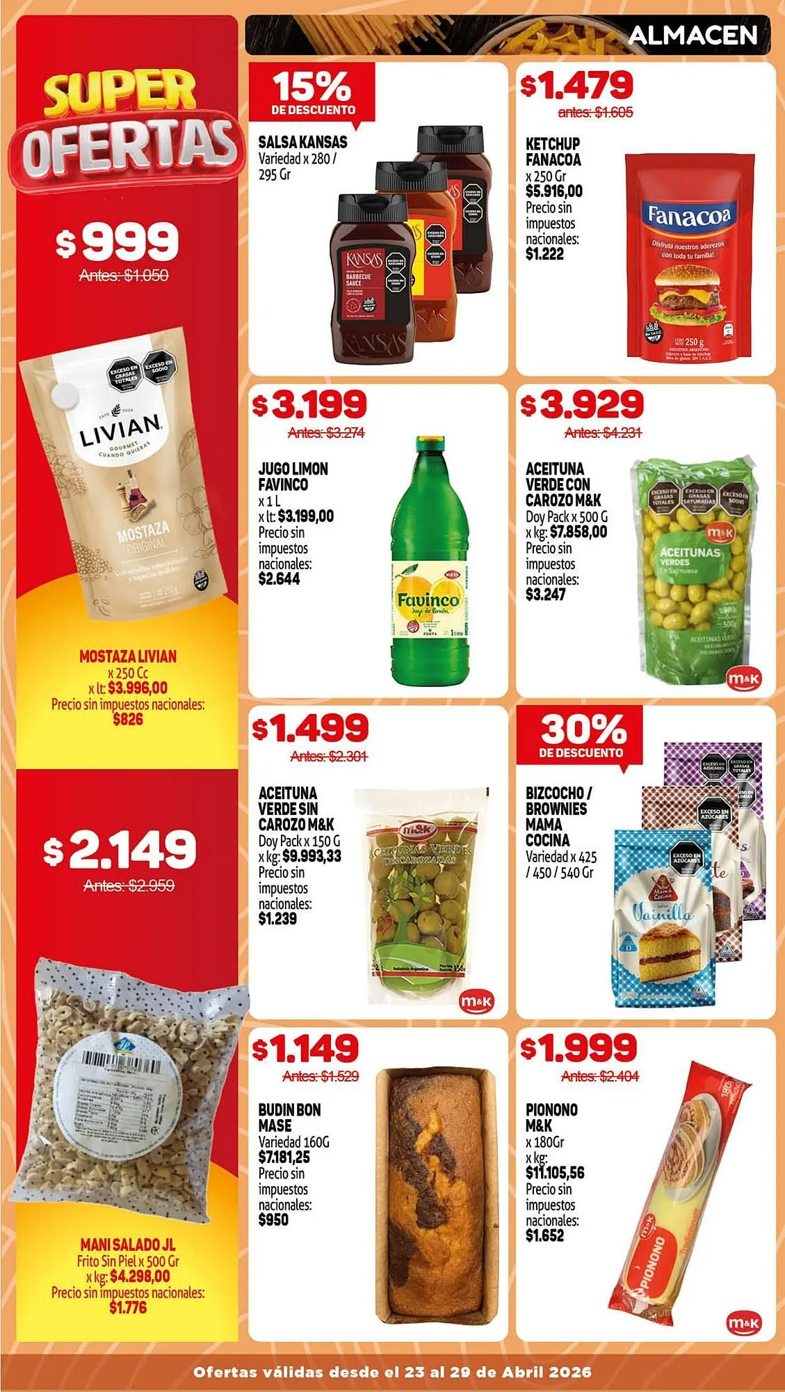 Ofertas de Catálogo Makro 23 de abril al 29 de abril 2026 - Página 6 del catálogo