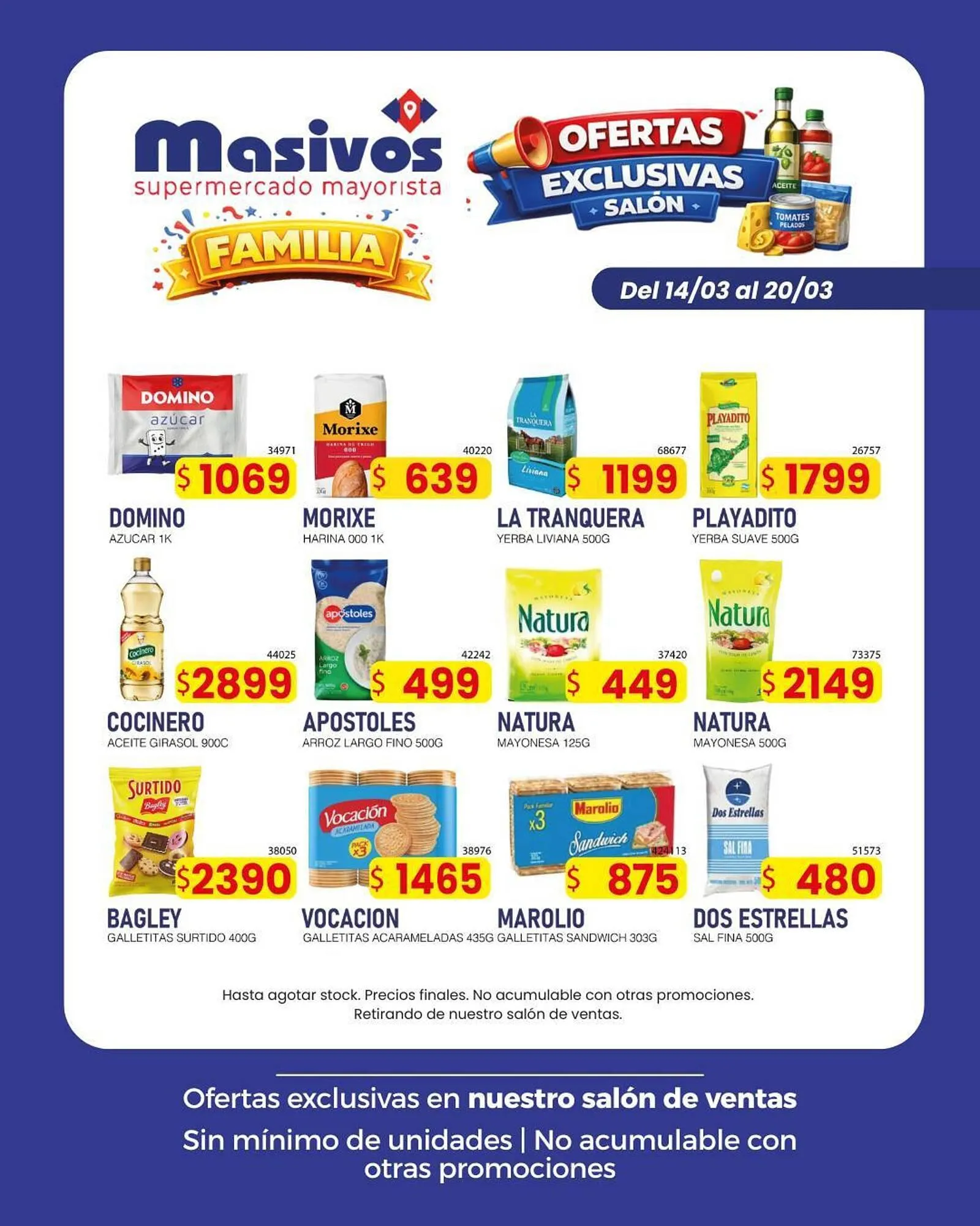 Ofertas de Catálogo Masivos 17 de marzo al 20 de marzo 2026 - Página 1 del catálogo