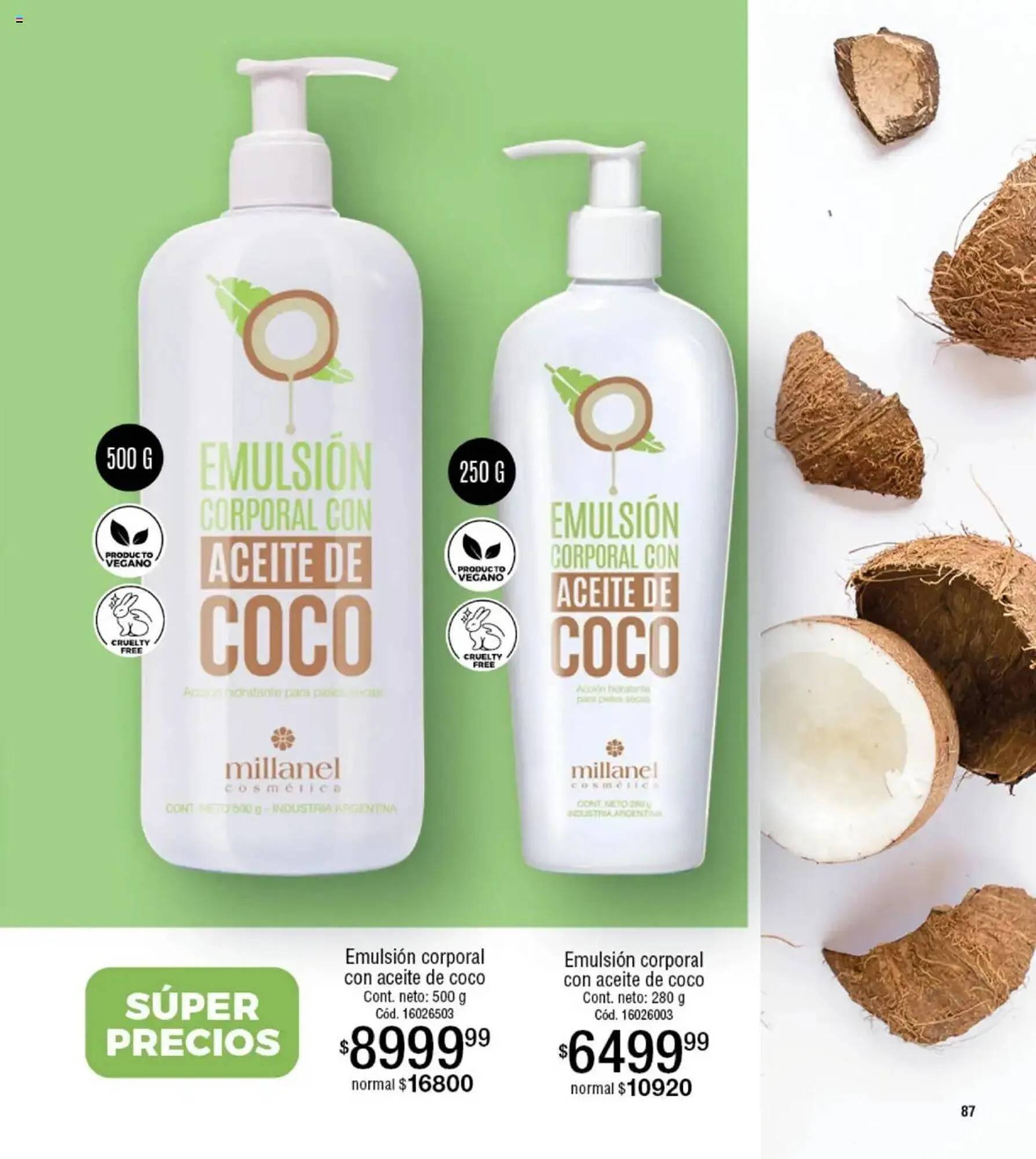 Ofertas de Catálogo Millanel Cosmética 28 de abril al 25 de mayo 2025 - Página 87 del catálogo