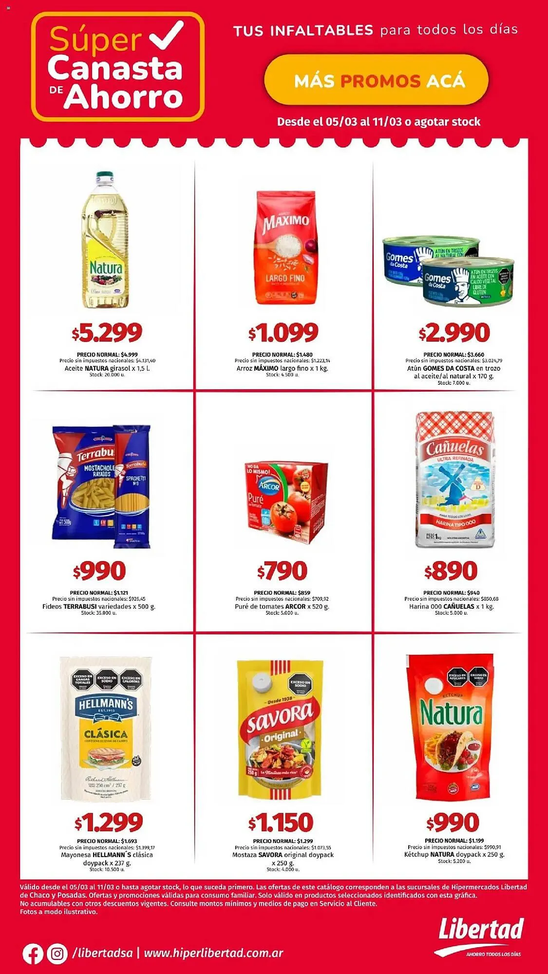 Ofertas de Catálogo Hipermercado Libertad 5 de marzo al 11 de marzo 2026 - Página 3 del catálogo