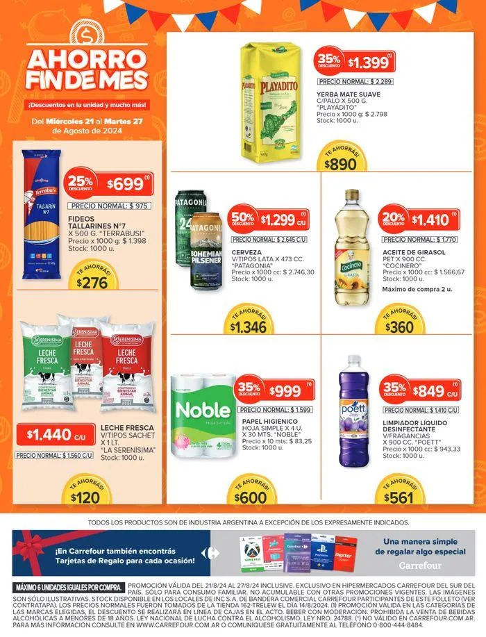 Ofertas de Ofertas y promociones actuales 21 de agosto al 27 de agosto 2024 - Página 21 del catálogo