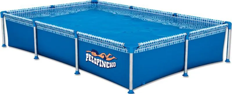 Pileta Estructural Rectangular De Lona De 1500 Litros - PELOPINCHO