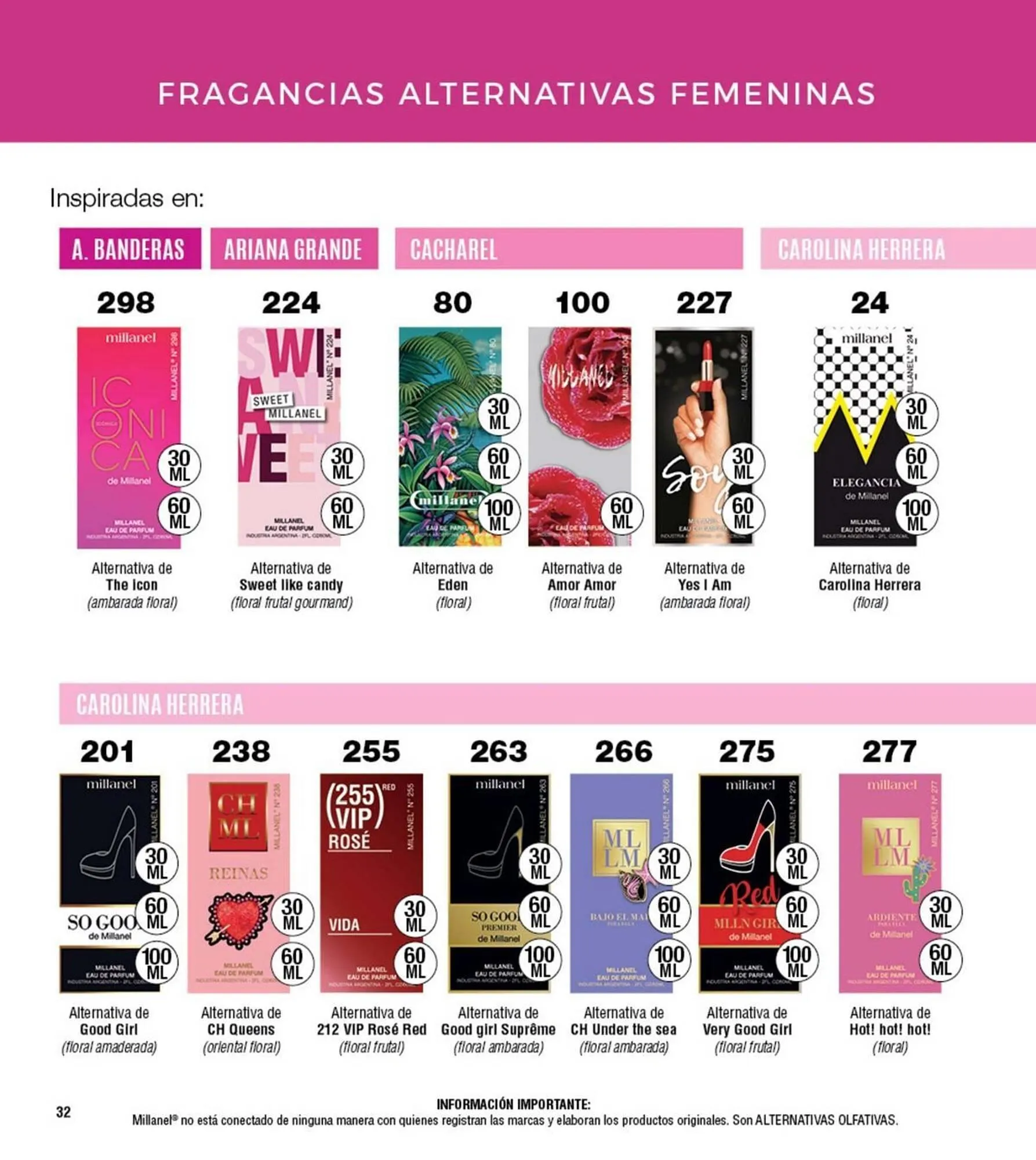 Ofertas de Catálogo Millanel Cosmética 3 de marzo al 30 de marzo 2025 - Página 32 del catálogo