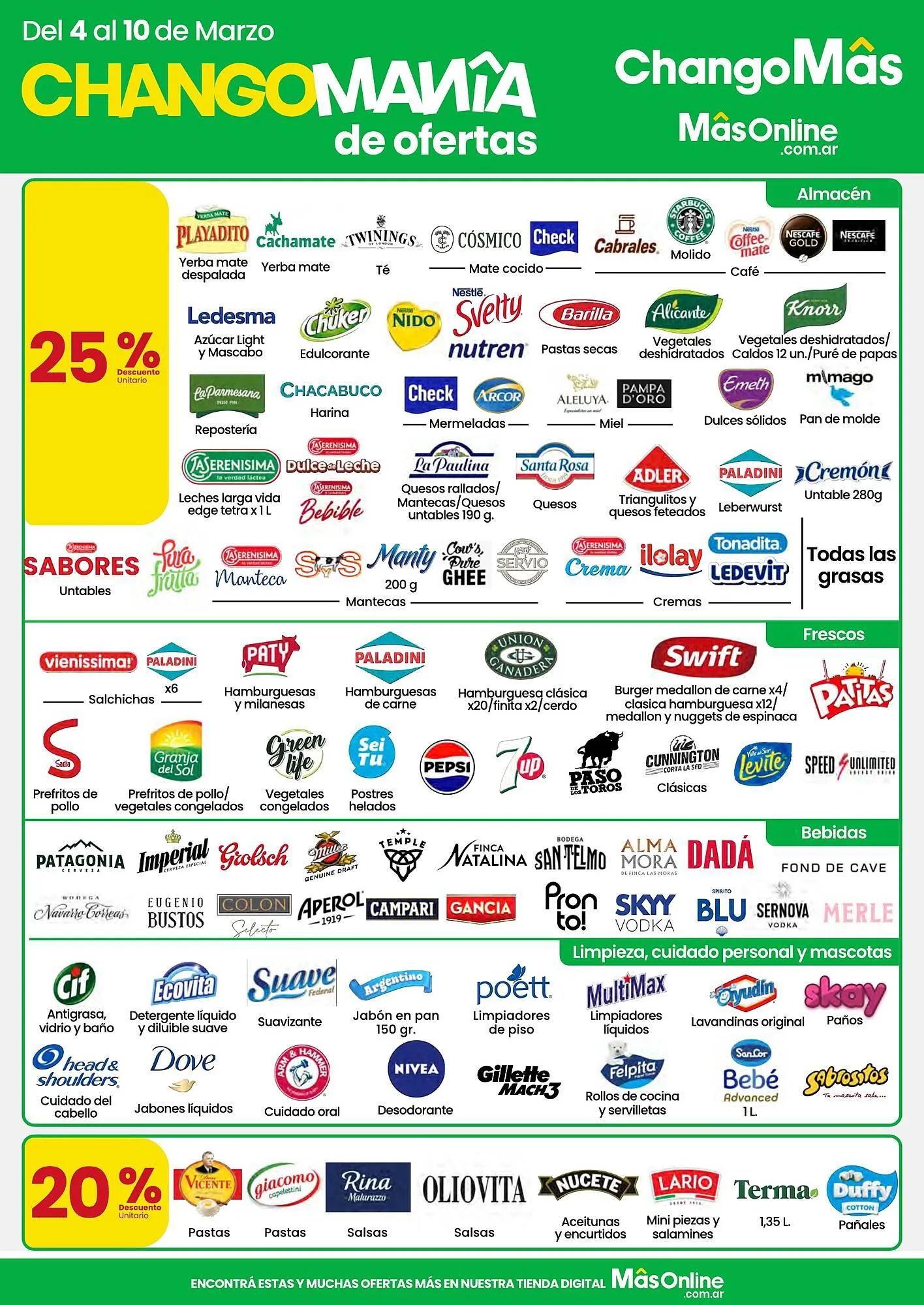Ofertas de Catálogo Changomas 4 de marzo al 10 de marzo 2026 - Página 4 del catálogo