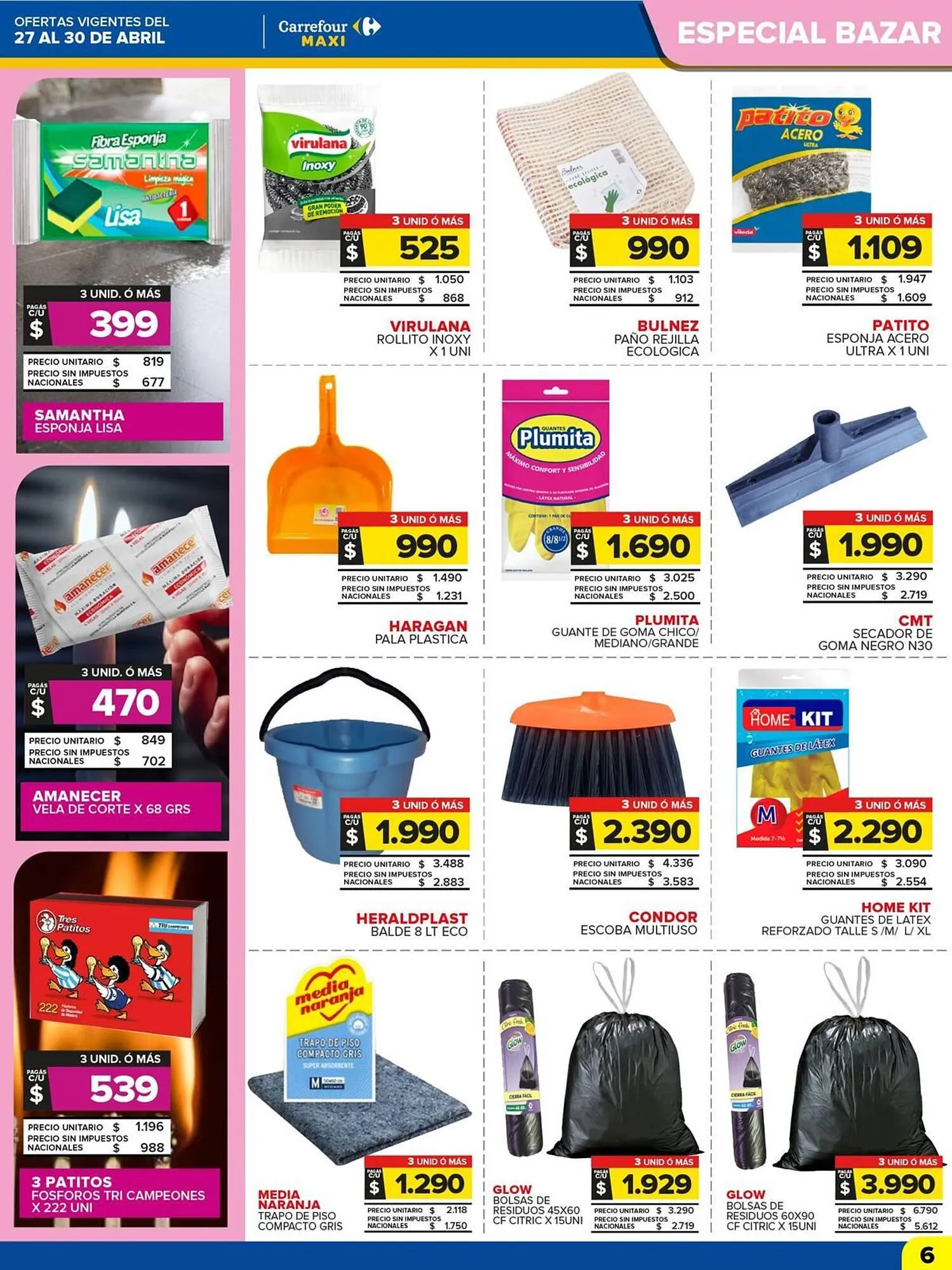 Ofertas de Folleto Carrefour Maxi 27 de abril al 1 de mayo 2026 - Página 8 del catálogo