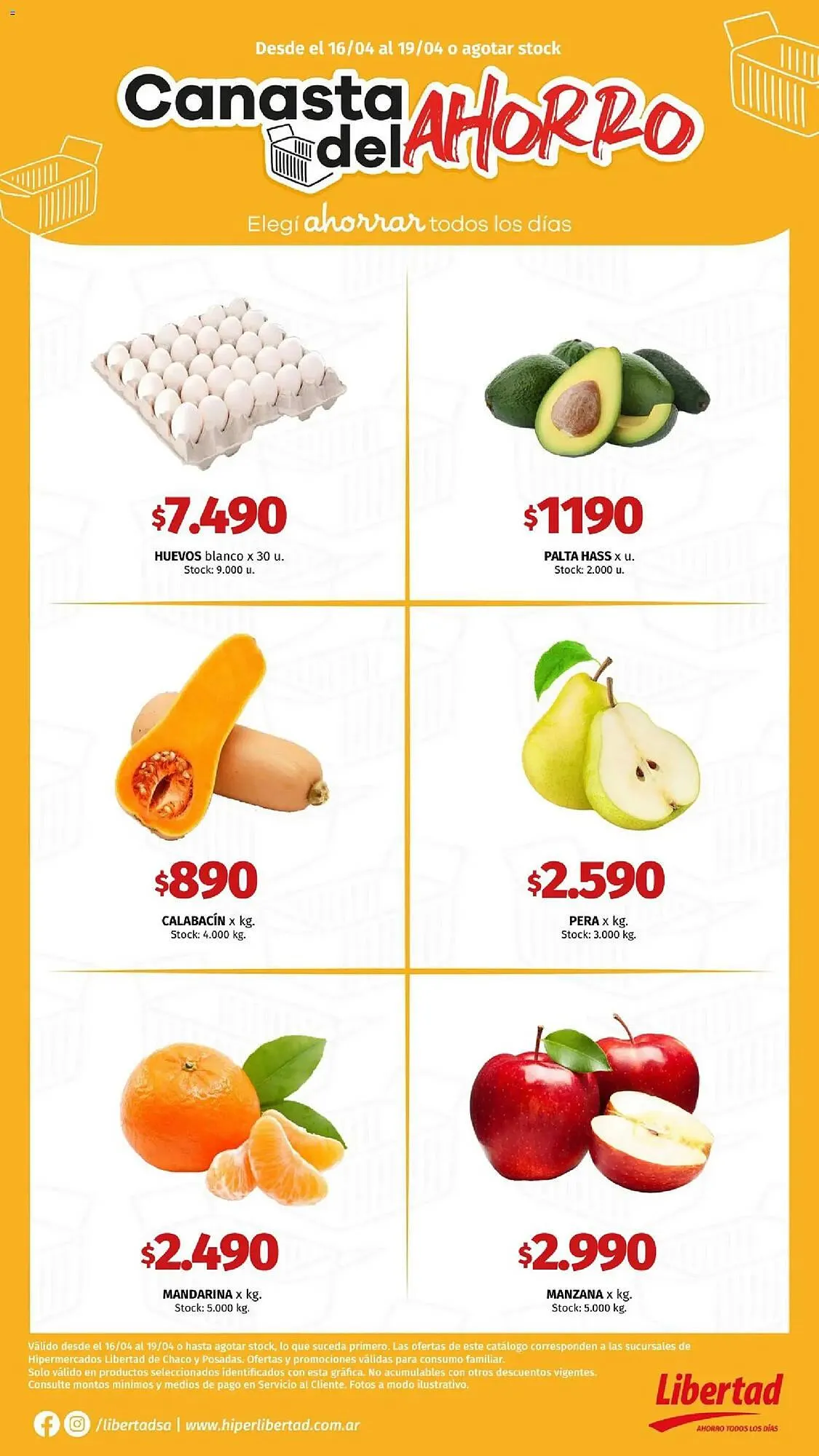 Ofertas de Catálogo Hipermercado Libertad 16 de abril al 22 de abril 2026 - Página 3 del catálogo