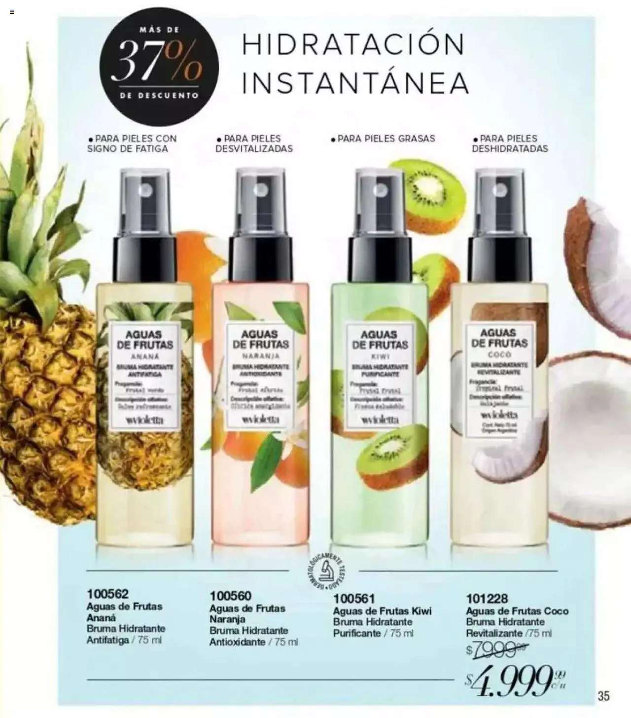 Ofertas de Violetta catálogo 4 de abril al 31 de diciembre 2024 - Página 35 del catálogo