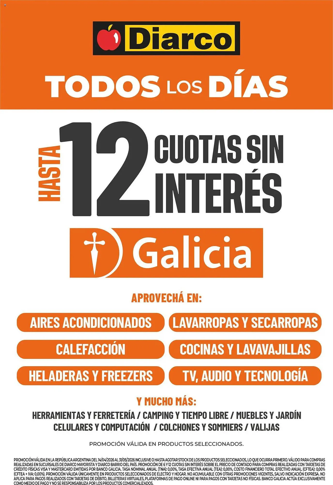 Ofertas de Catálogo Diarco 14 de abril al 30 de abril 2026 - Página 1 del catálogo