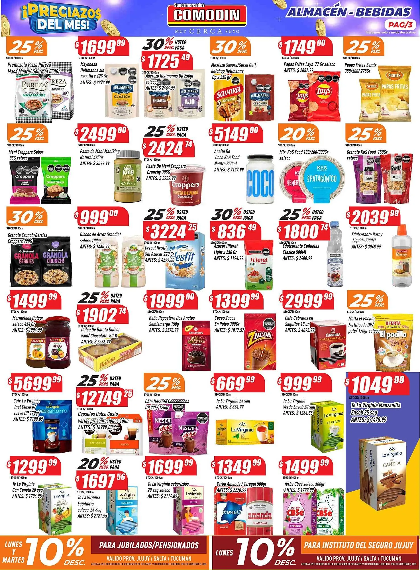 Ofertas de Catálogo Supermercados Comodin 26 de mayo al 1 de junio 2025 - Página 3 del catálogo