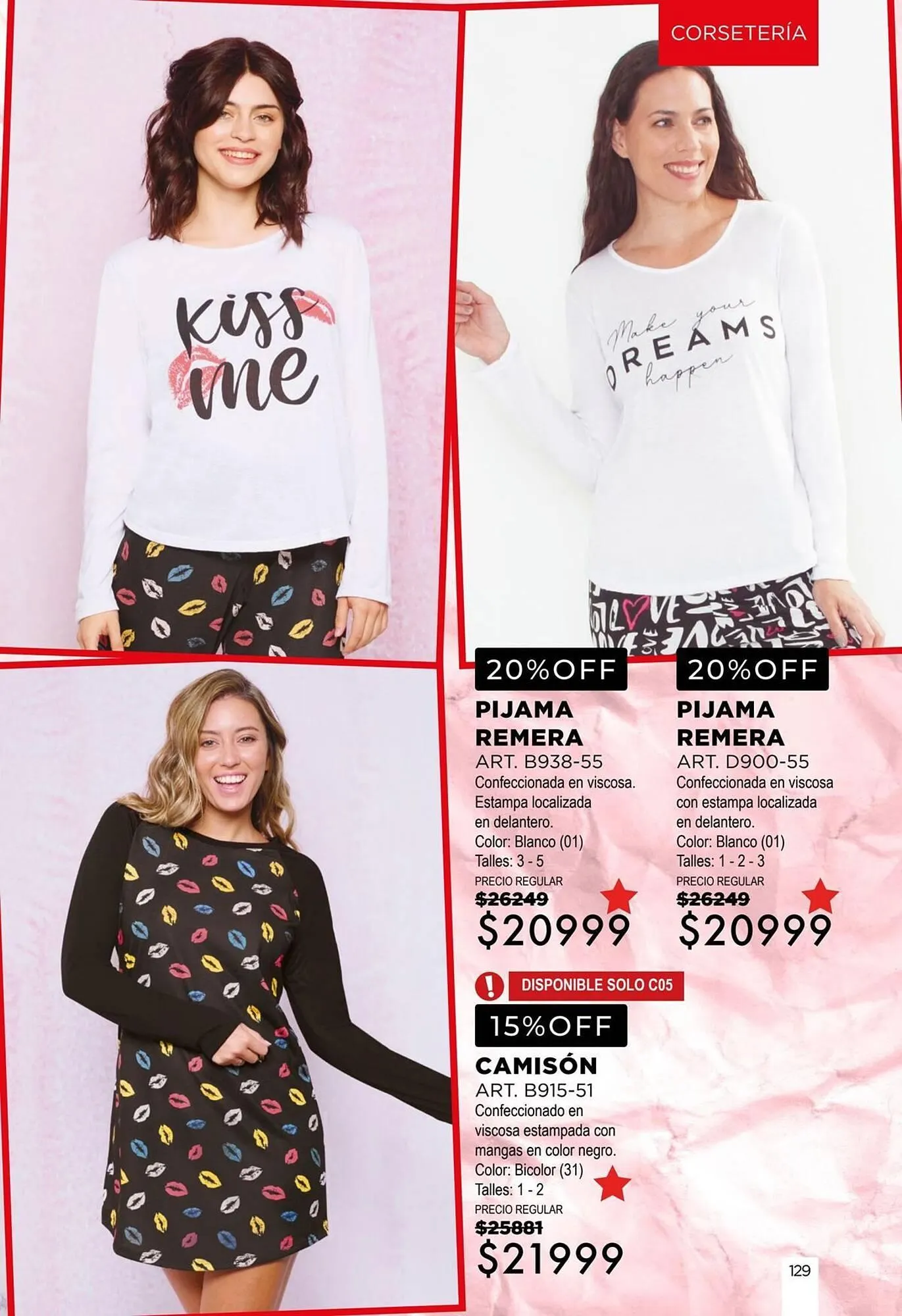 Ofertas de Catálogo Juana Bonita 12 de marzo al 31 de marzo 2025 - Página 129 del catálogo