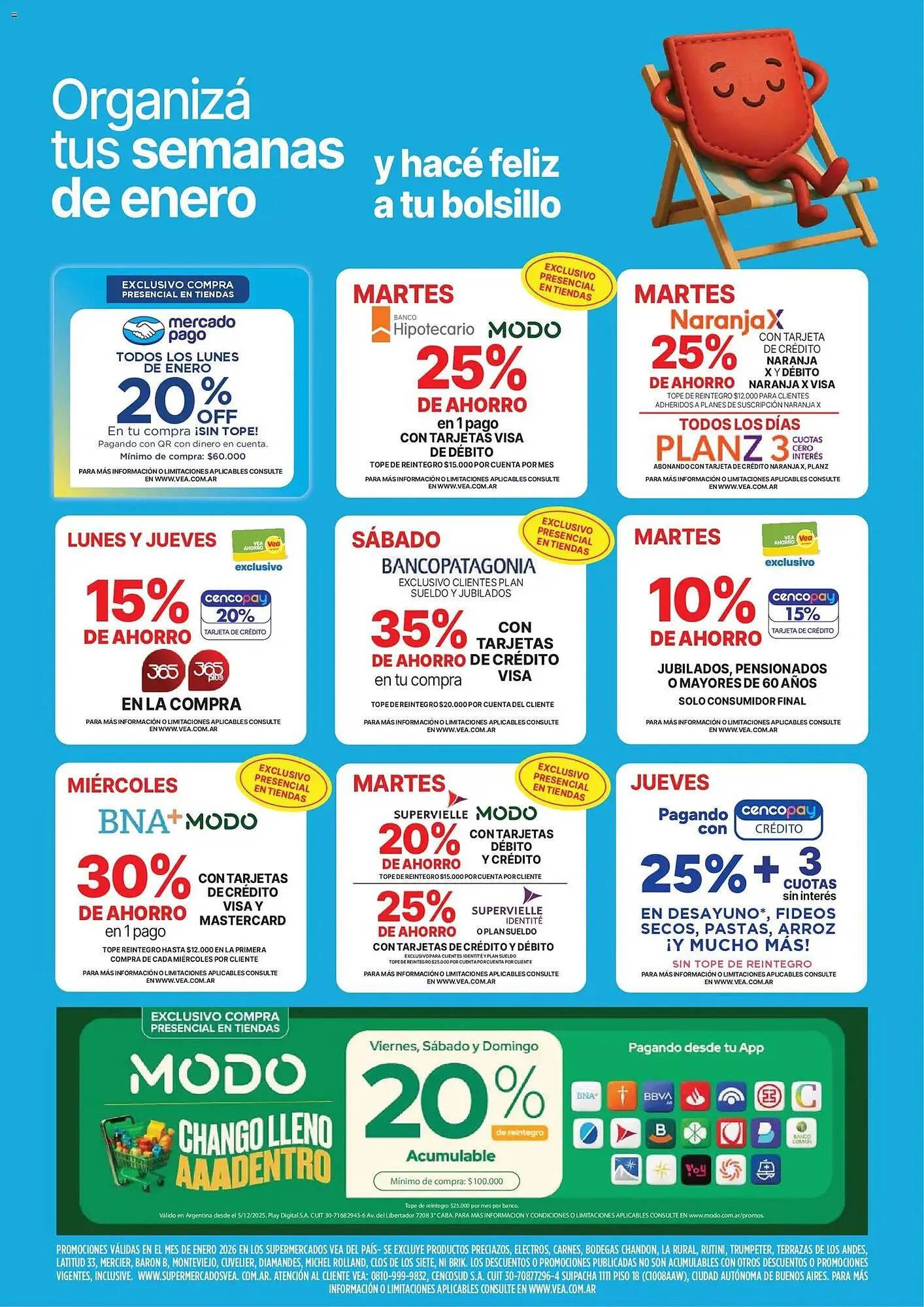 Ofertas de Catálogo Supermercados Vea 9 de enero al 11 de enero 2026 - Página 8 del catálogo
