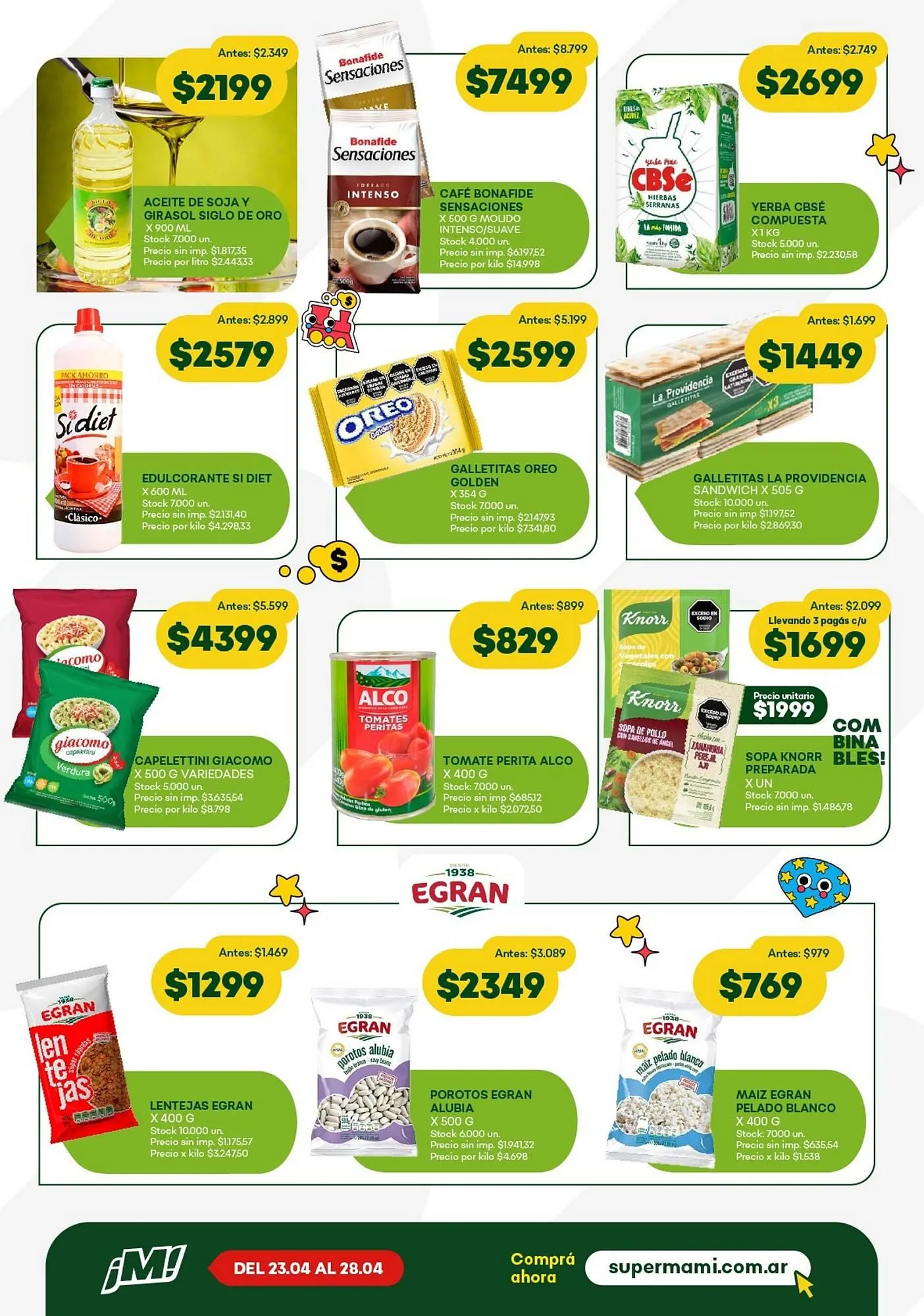 Ofertas de Catálogo Super MAMI 22 de abril al 28 de abril 2026 - Página 18 del catálogo