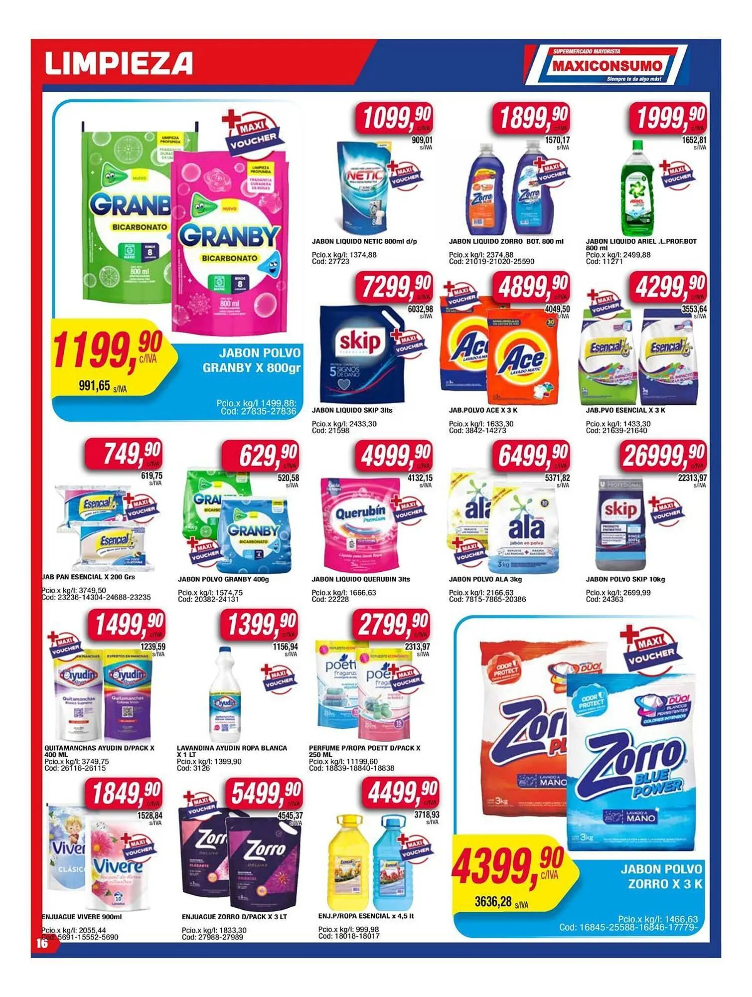 Ofertas de Catálogo Maxiconsumo 9 de junio al 15 de junio 2025 - Página 16 del catálogo