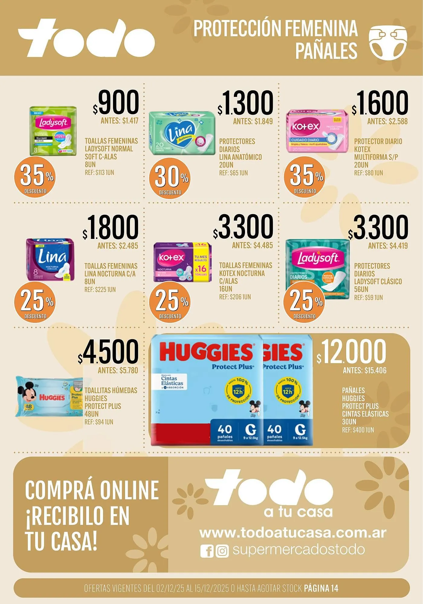 Ofertas de Catálogo Supermercados Todo 2 de diciembre al 15 de diciembre 2025 - Página 14 del catálogo