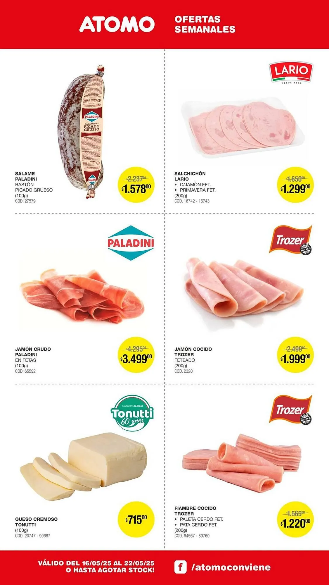 Ofertas de Catálogo Atomo Conviene 16 de mayo al 22 de mayo 2025 - Página 15 del catálogo