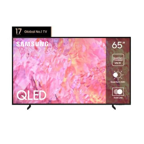 Smart TV LED 65" Samsung QN65Q65CAGCZB QLED 4K Ultra HD