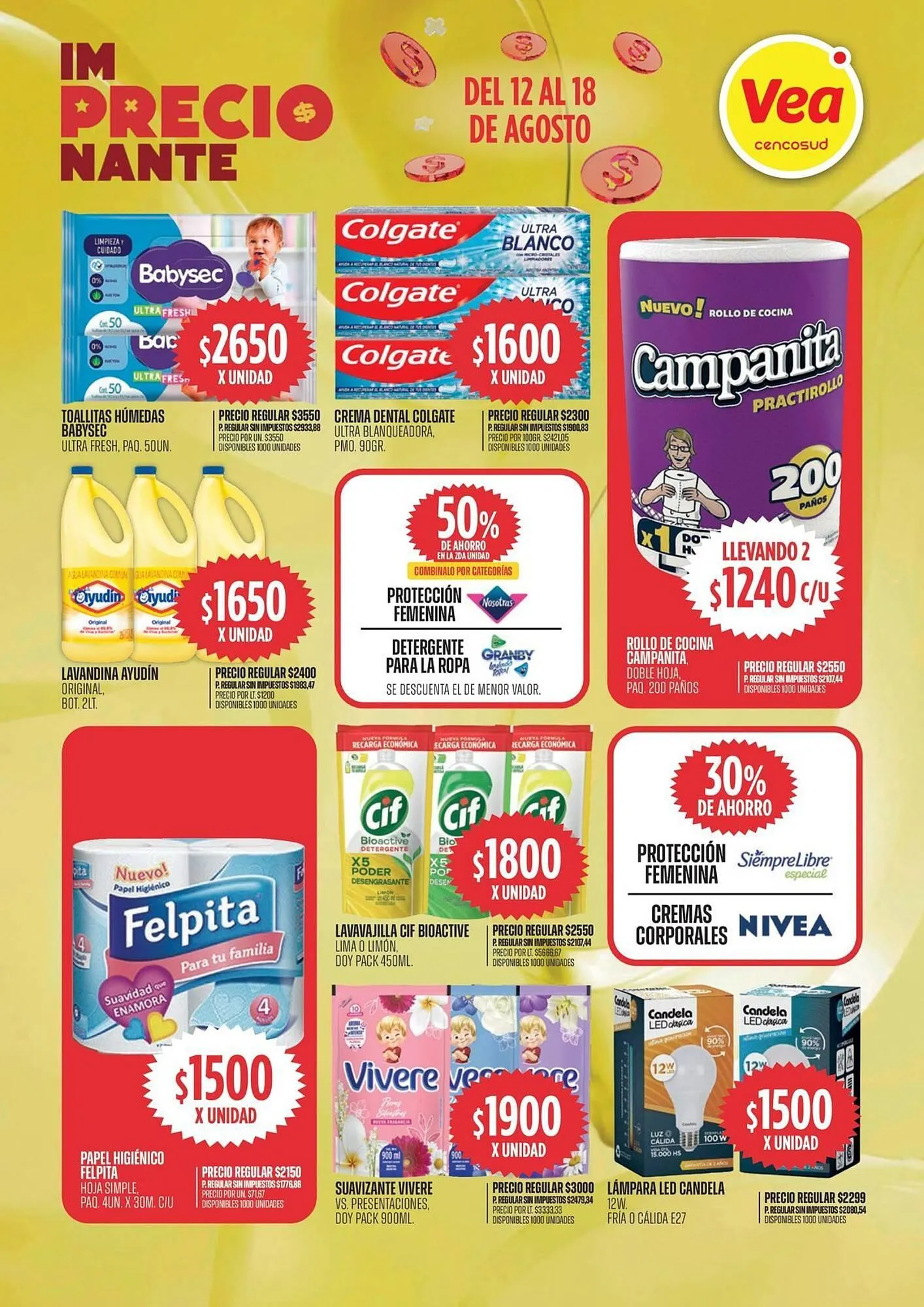 Ofertas de Catálogo Supermercados Vea 12 de agosto al 18 de agosto 2025 - Página 4 del catálogo