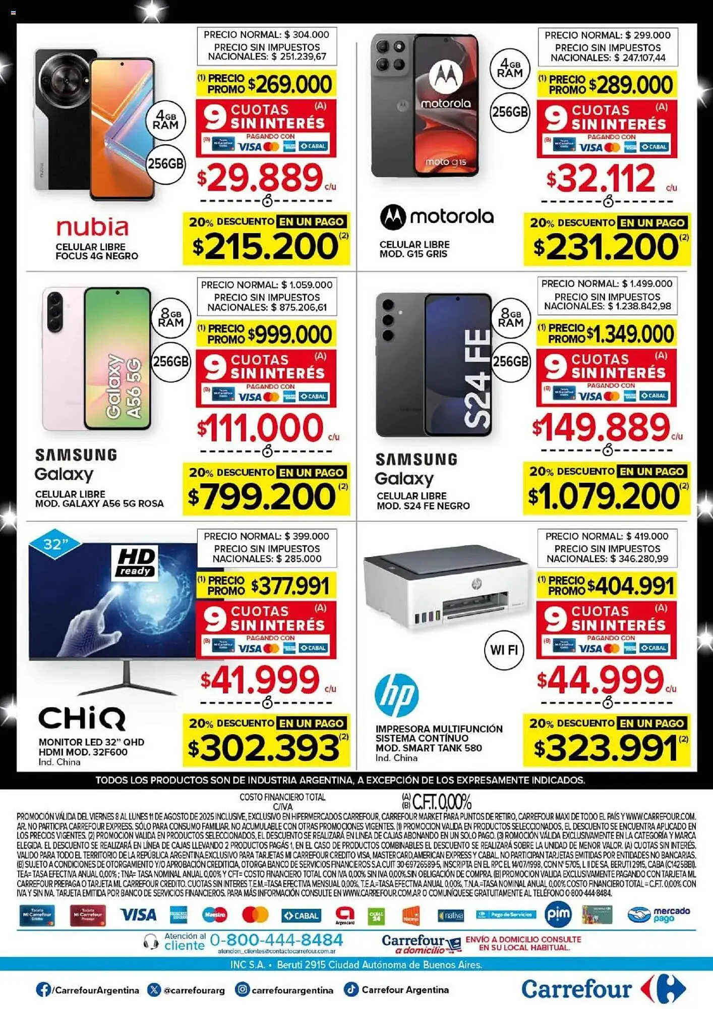 Ofertas de Catálogo Carrefour 8 de agosto al 11 de agosto 2025 - Página 5 del catálogo