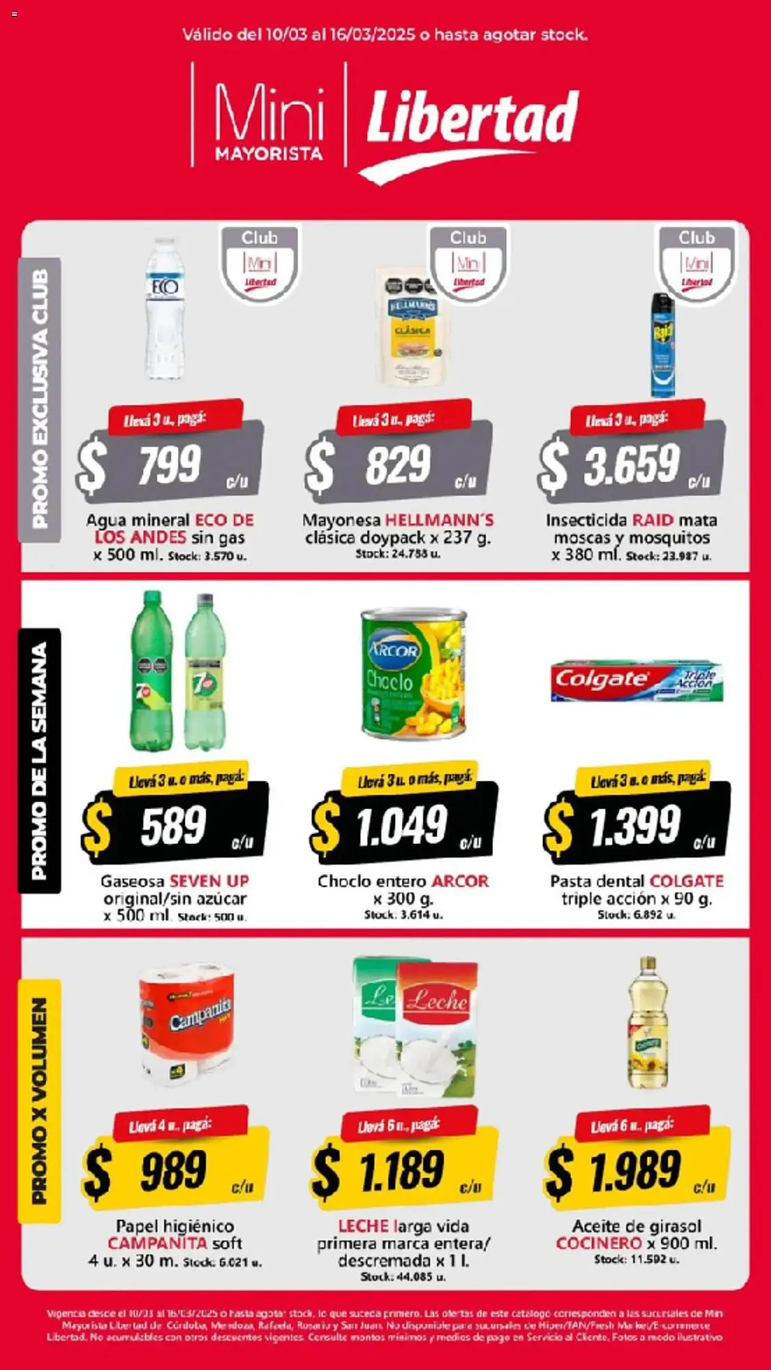Ofertas de Catálogo Hipermercado Libertad 10 de marzo al 16 de marzo 2025 - Página 1 del catálogo